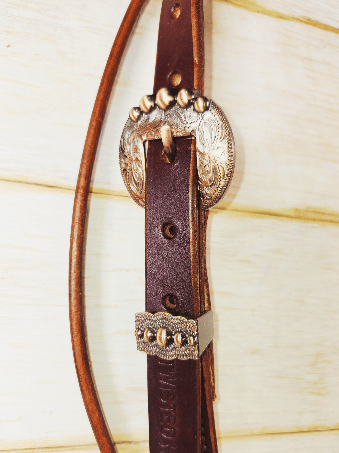 Browband Headstall (Copy) - Twisted Hyde Leather Co.