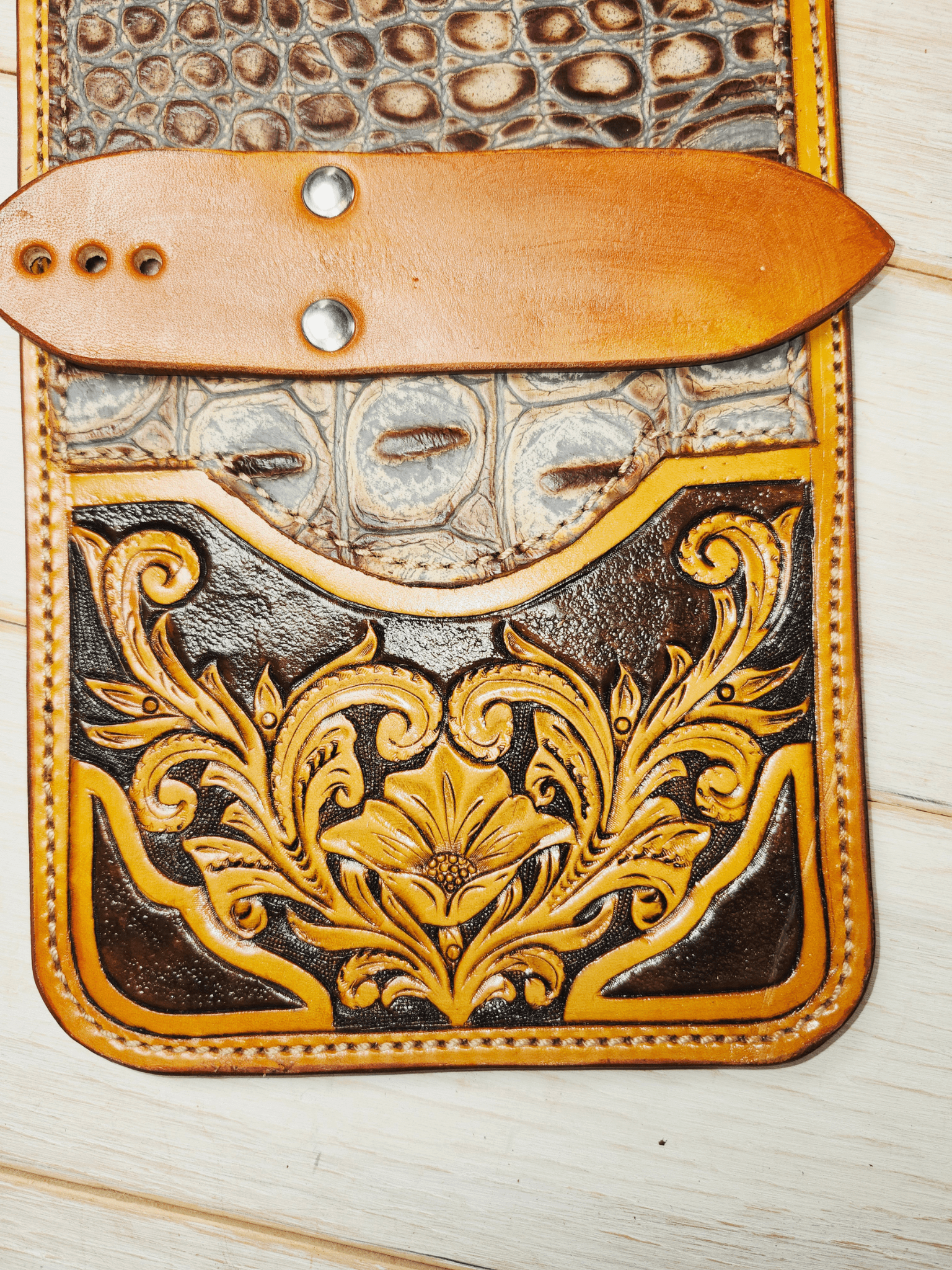 Buckle Keeper - Twisted Hyde Leather Co.