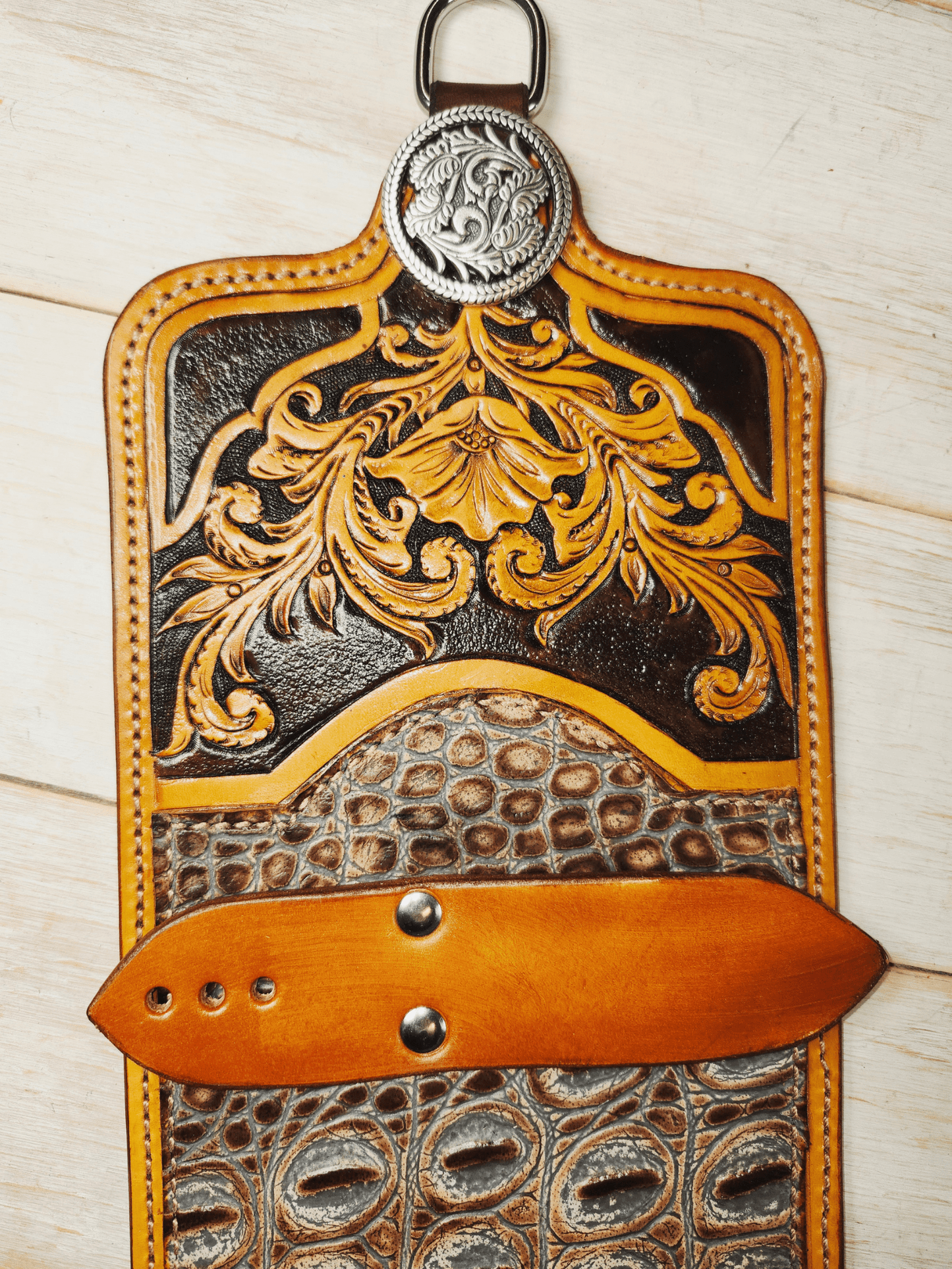 Buckle Keeper - Twisted Hyde Leather Co.