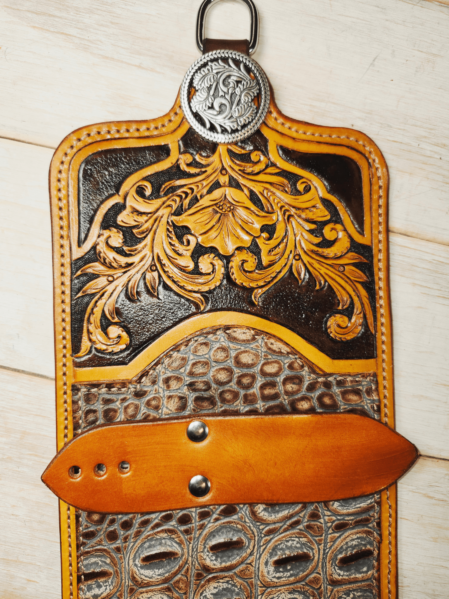 Buckle Keeper - Twisted Hyde Leather Co.