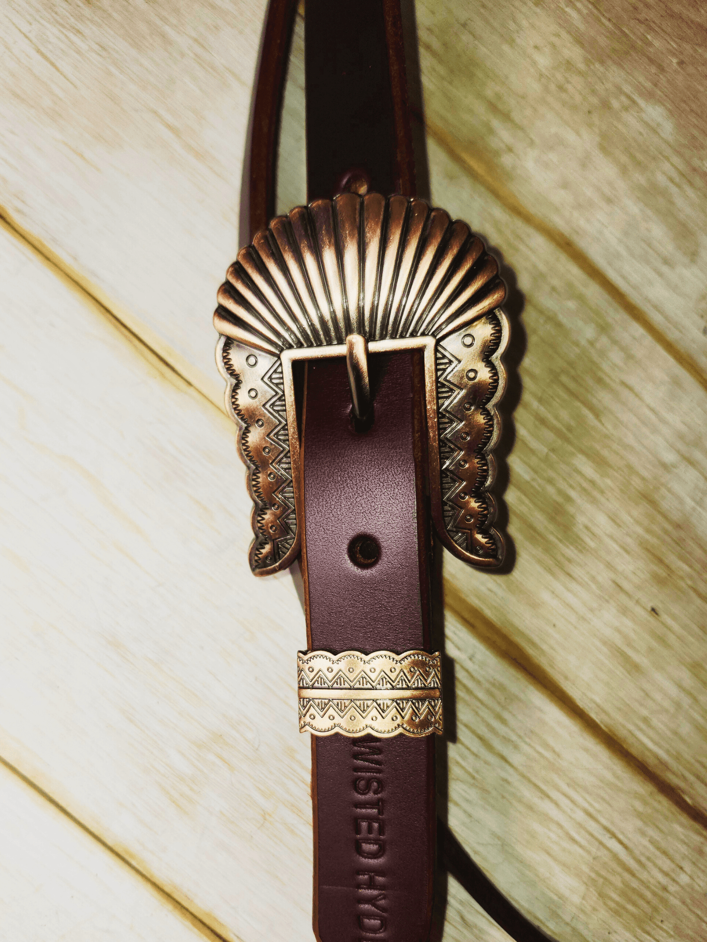 Large Draft Browband - Twisted Hyde Leather Co.