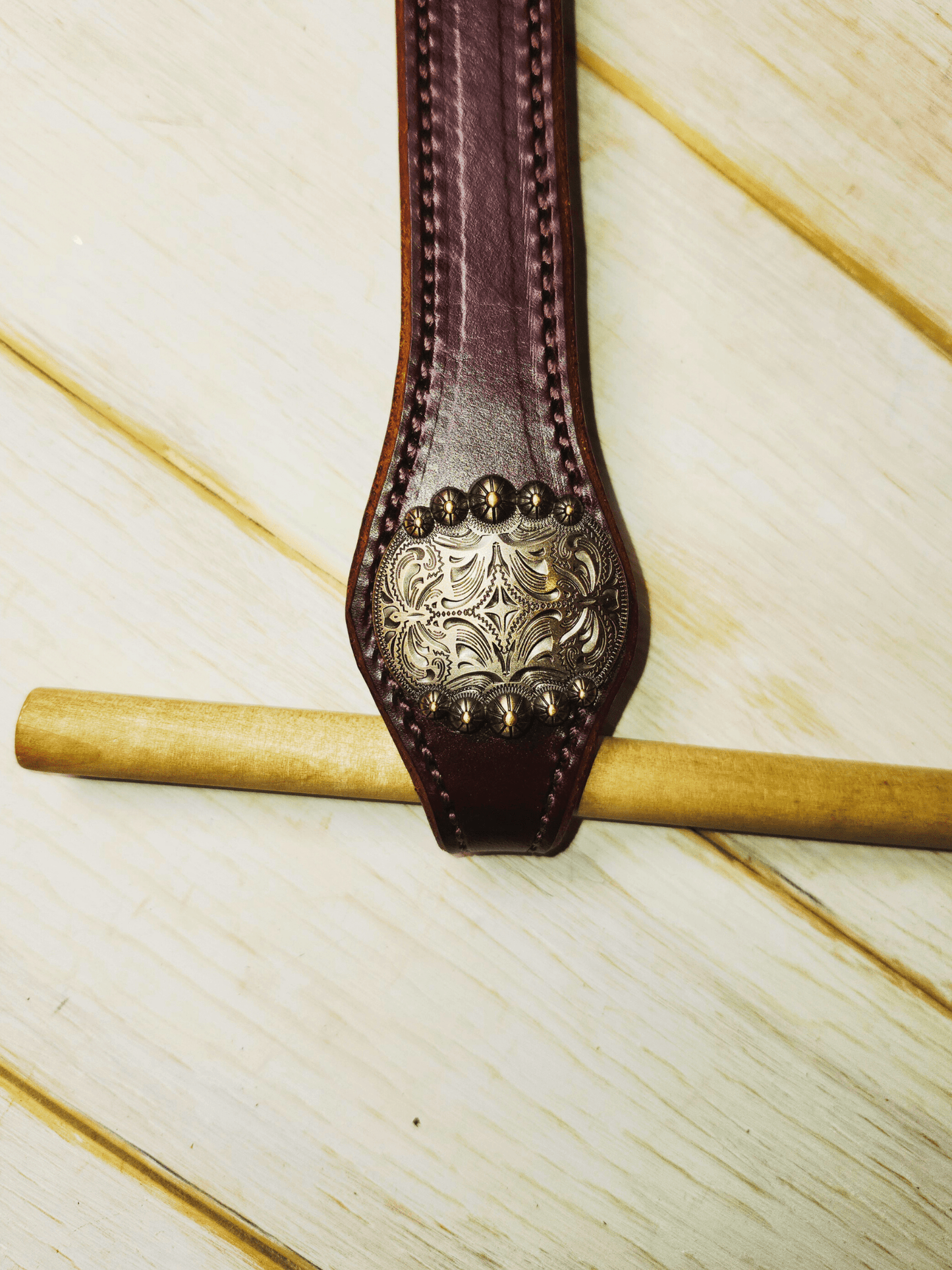 Large Draft Browband - Twisted Hyde Leather Co.