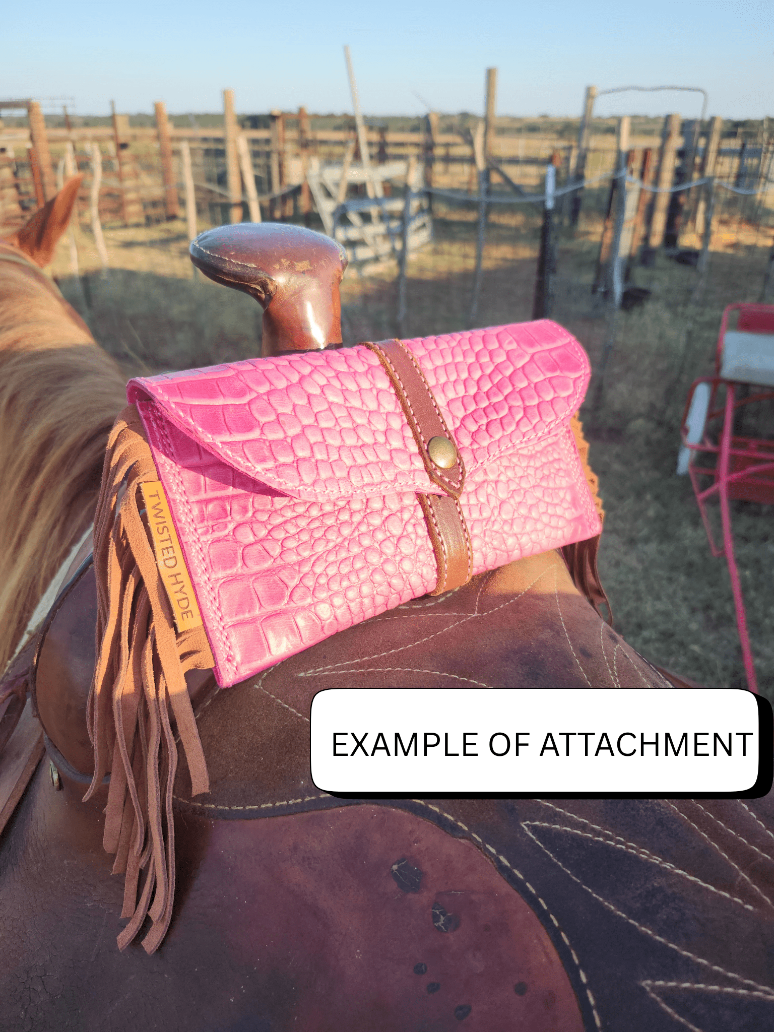 Pommel Bag - Twisted Hyde Leather Co.