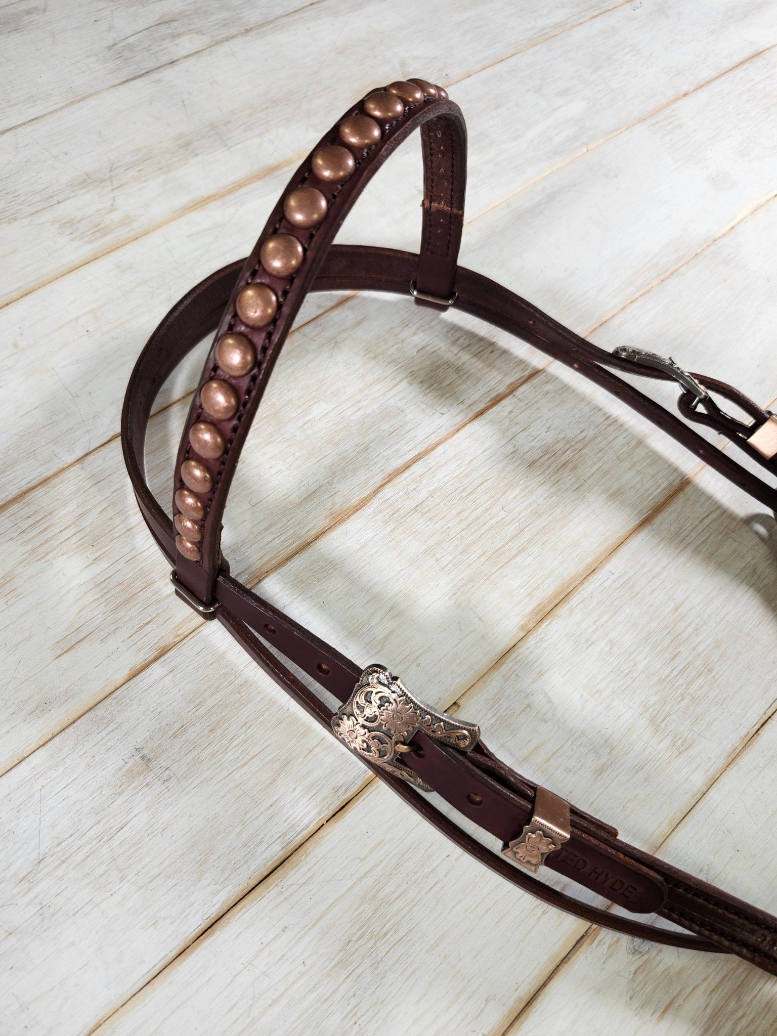 Quick Change Browband Headstall - Twisted Hyde Leather Co.