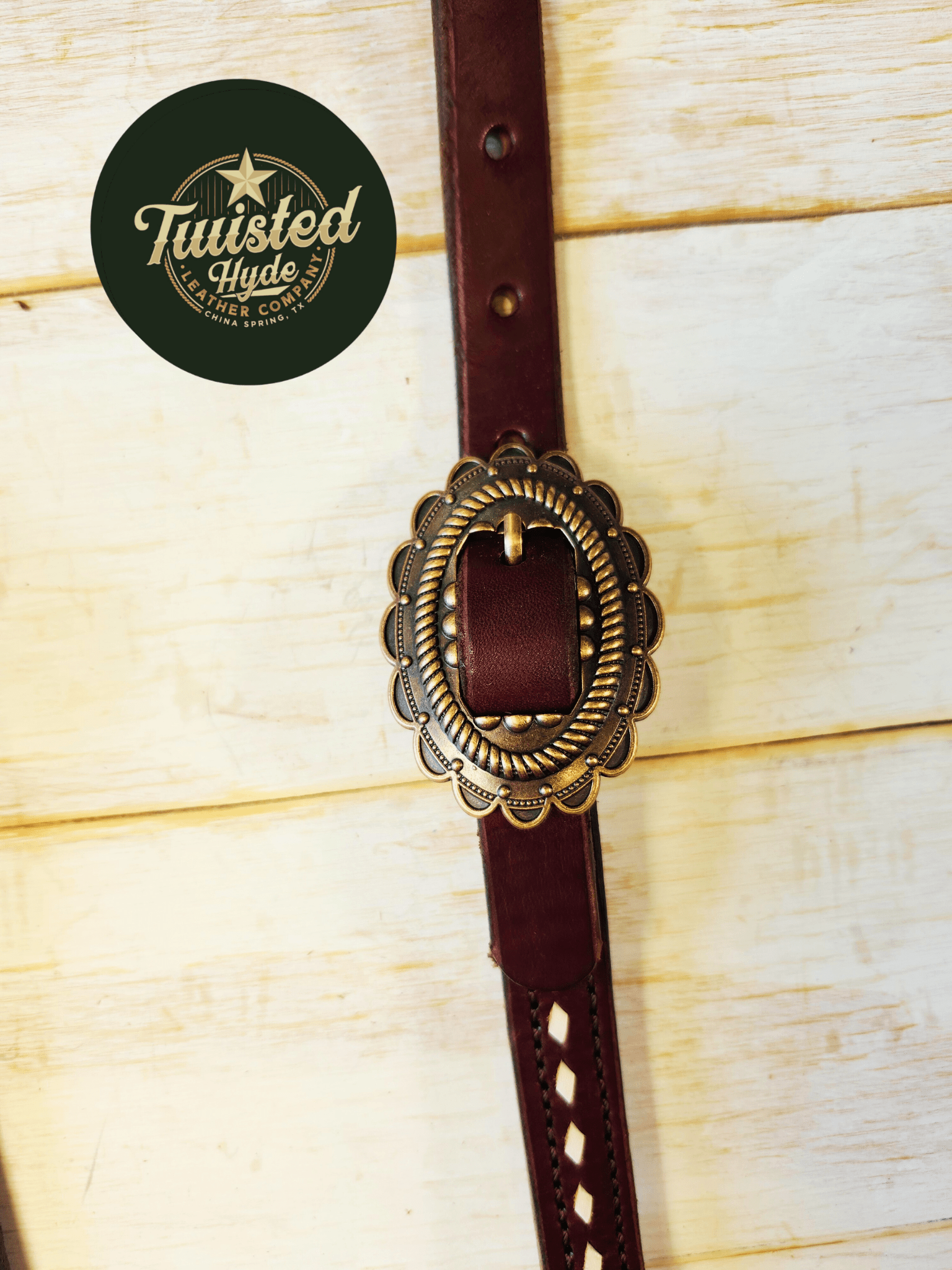 Quick Change Single Ear Headstall - Twisted Hyde Leather Co.