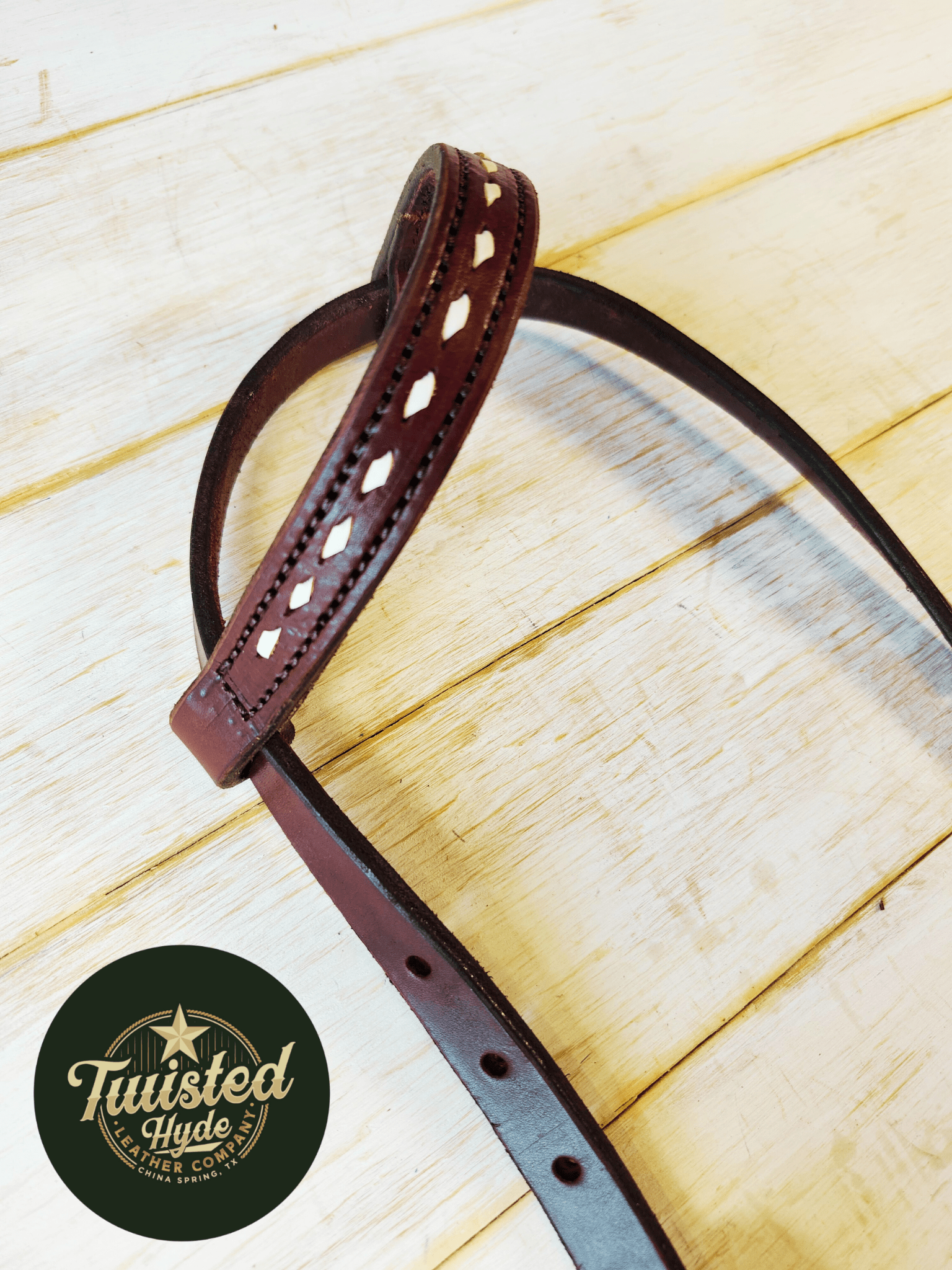 Quick Change Single Ear Headstall - Twisted Hyde Leather Co.