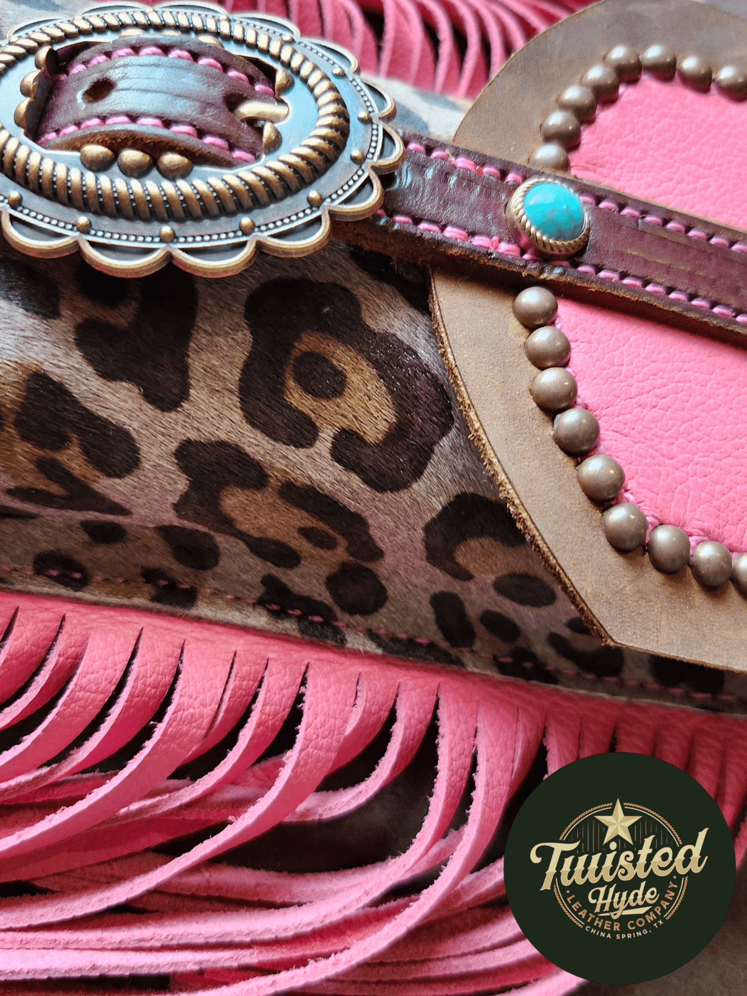 Rear Cinch Saddle Bag - Twisted Hyde Leather Co.