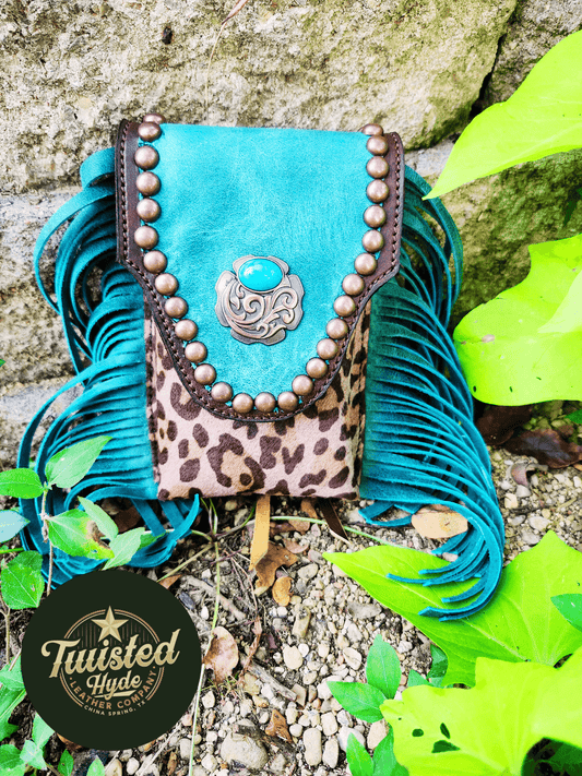 Rear Cinch Saddle Bag - Twisted Hyde Leather Co.