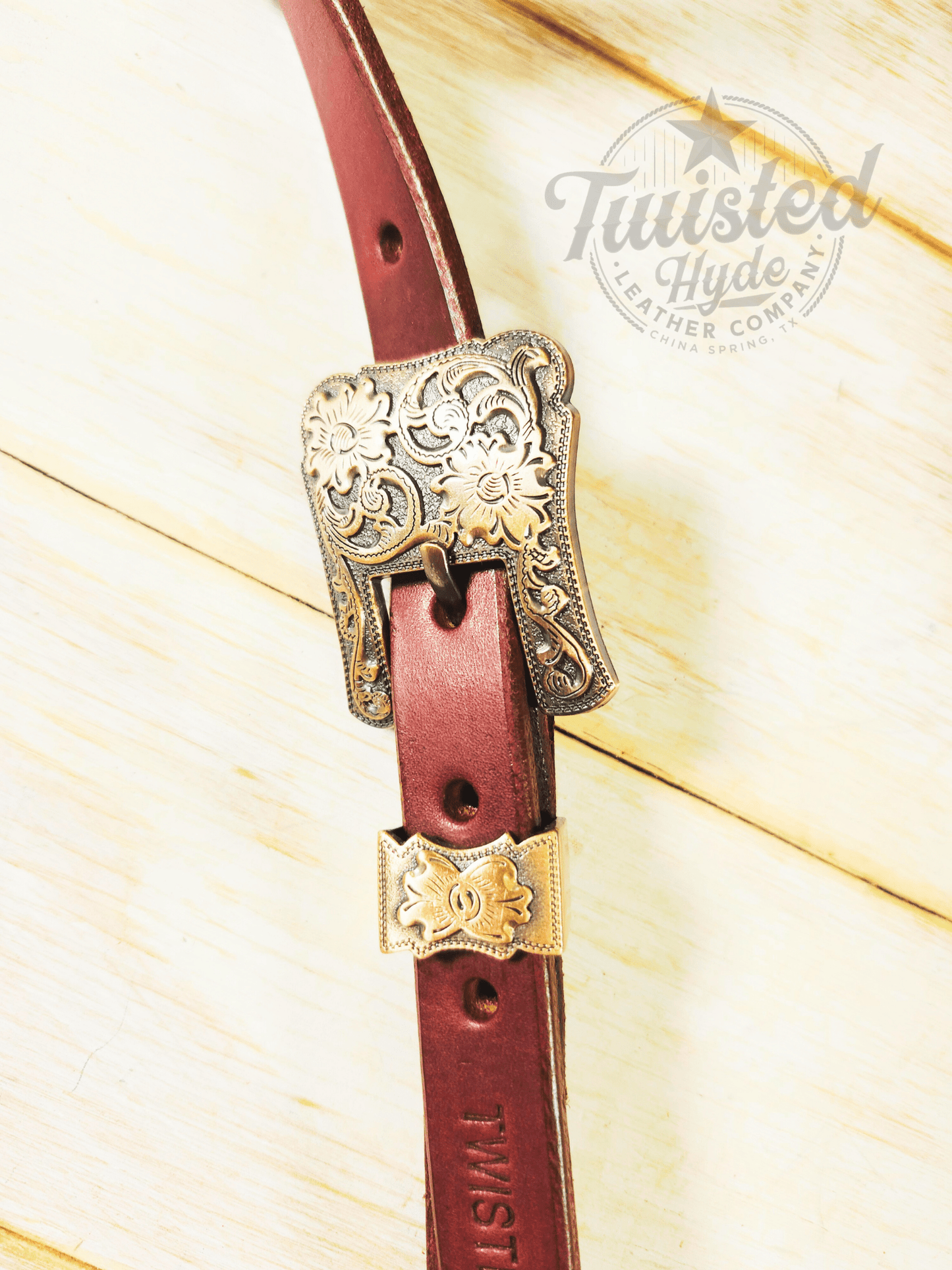 Single Ear Headstall - Twisted Hyde Leather Co.