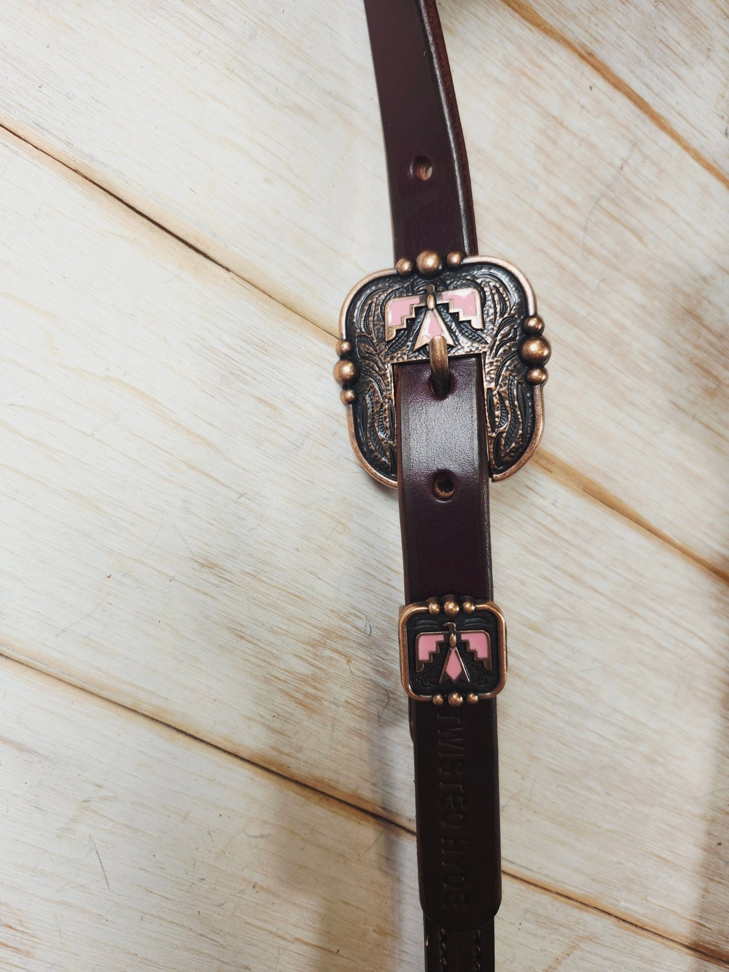 Single Ear Headstall - Twisted Hyde Leather Co.