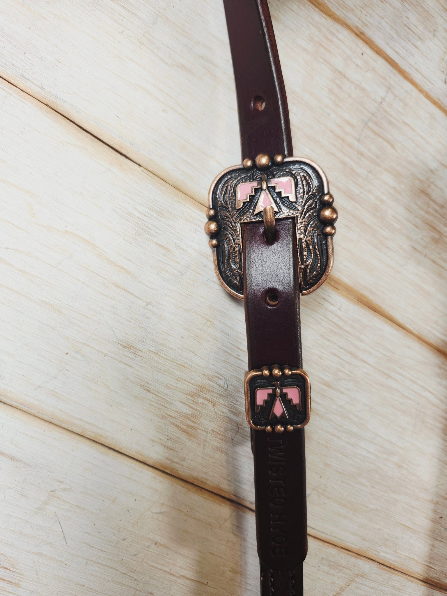 Single Ear Headstall - Twisted Hyde Leather Co.