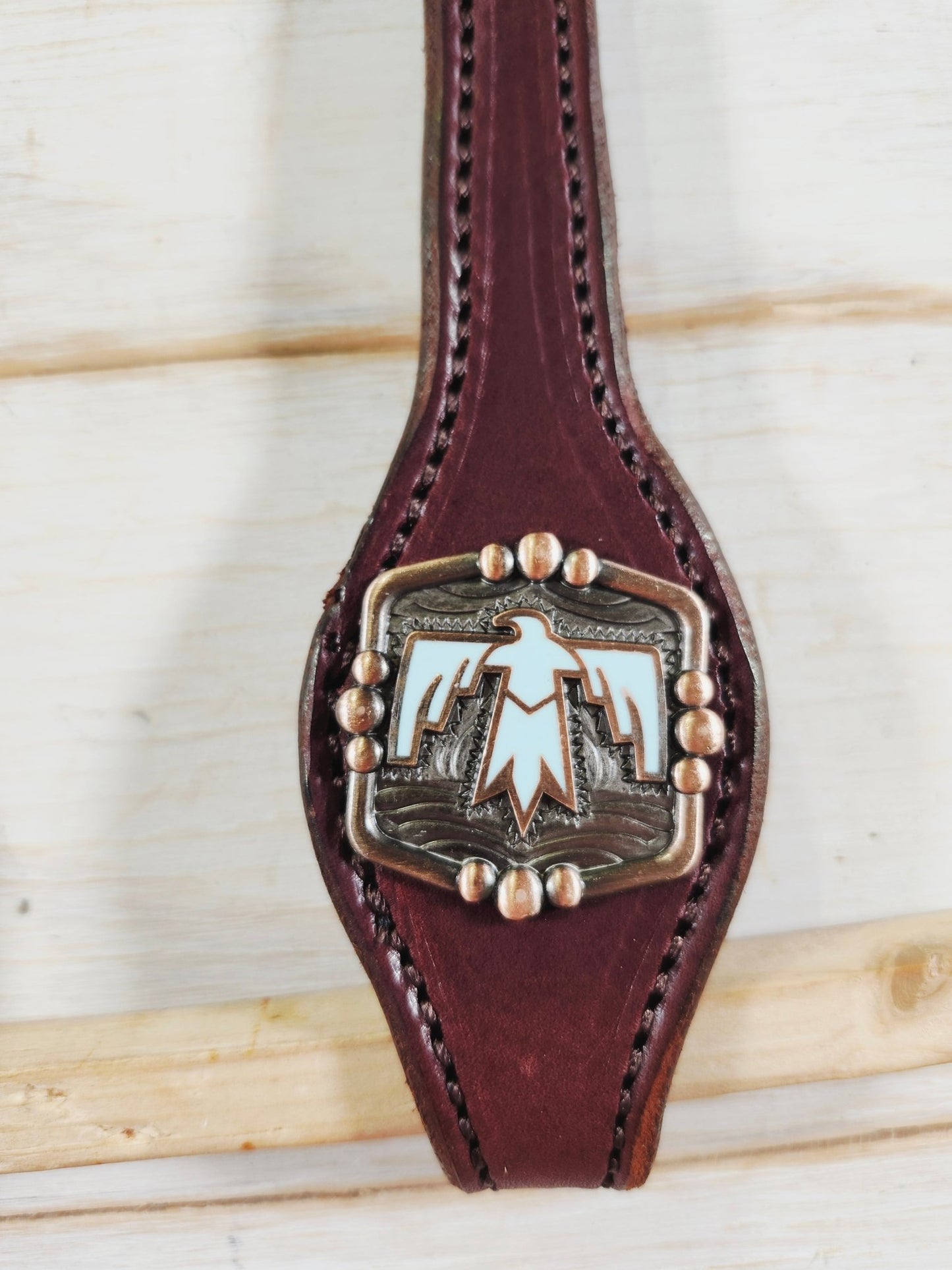 Single Ear Headstall - Twisted Hyde Leather Co.