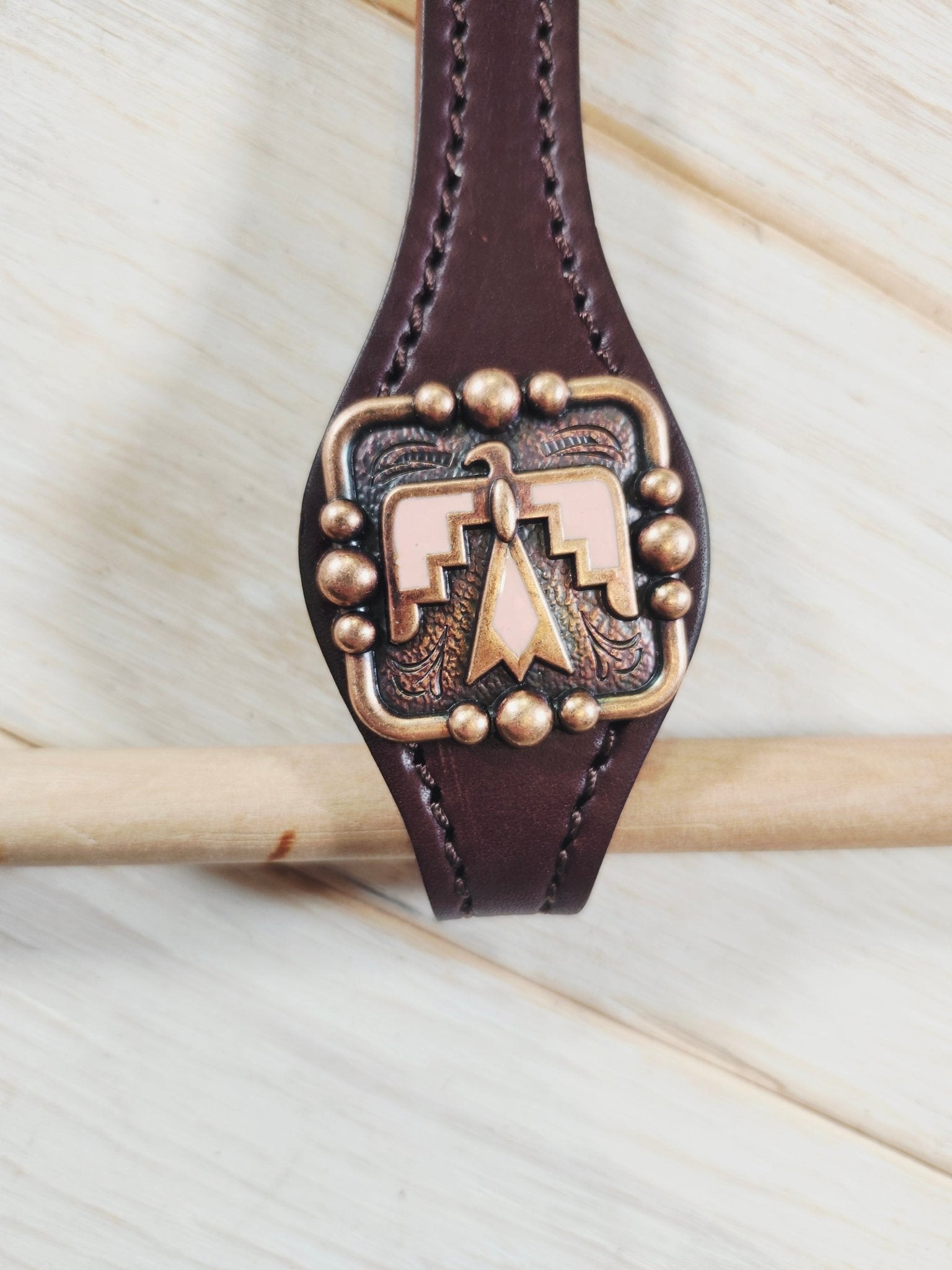 Single Ear Headstall - Twisted Hyde Leather Co.