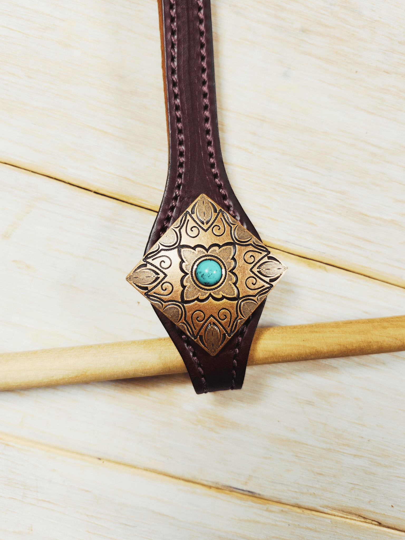 Single Ear Headstall - Twisted Hyde Leather Co.