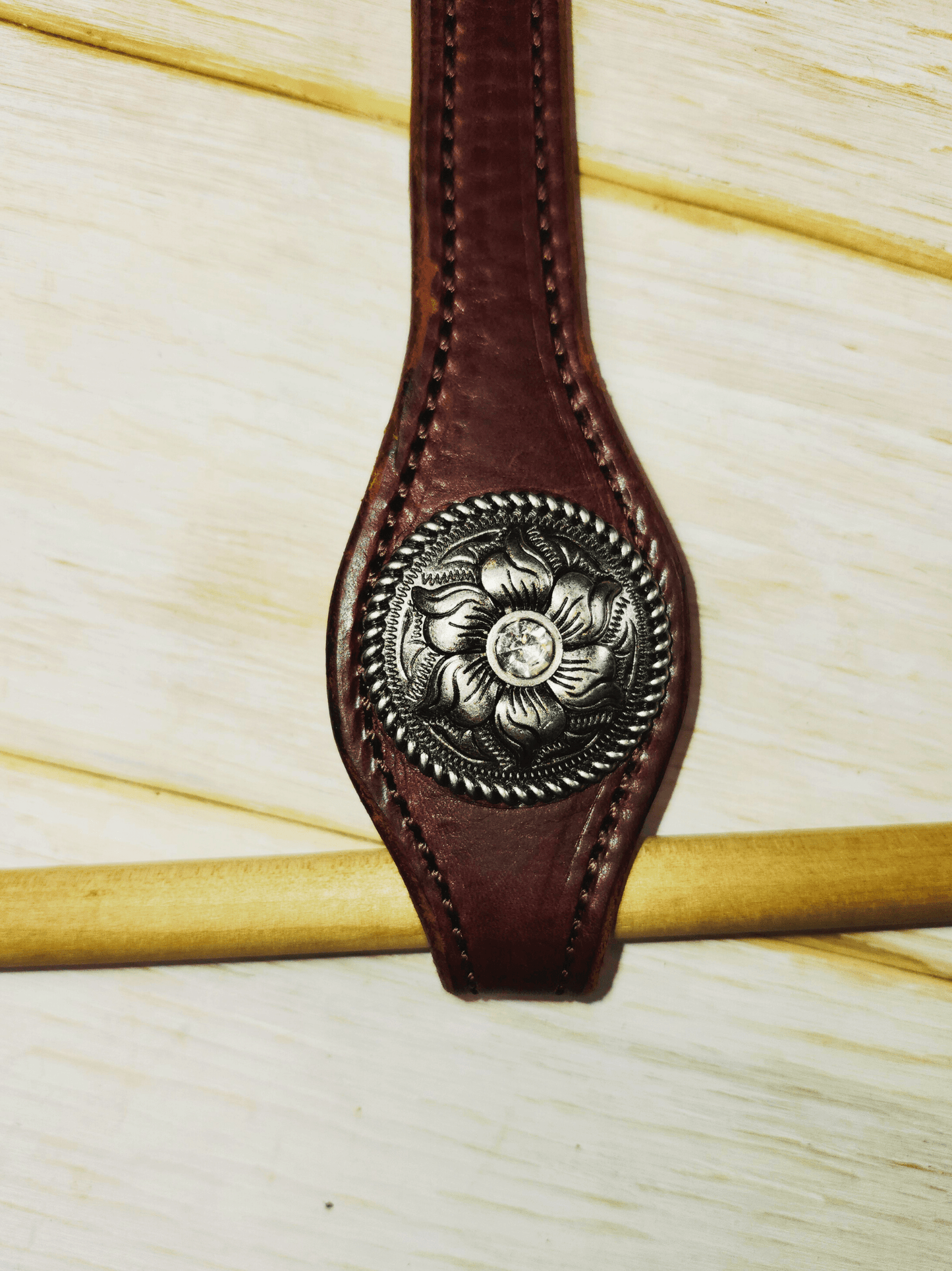 Single Ear Headstall - Twisted Hyde Leather Co.