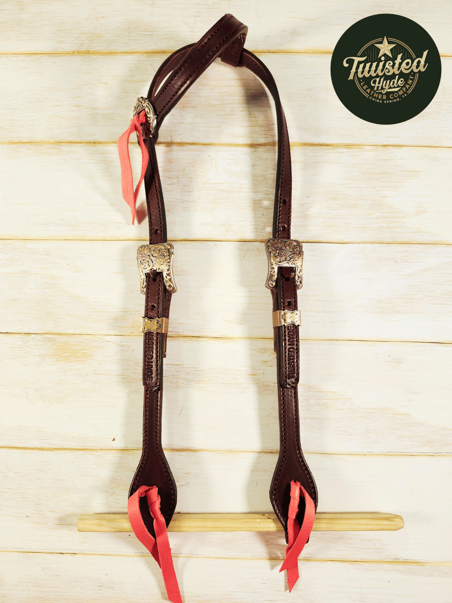 Single Ear Headstall - Twisted Hyde Leather Co.
