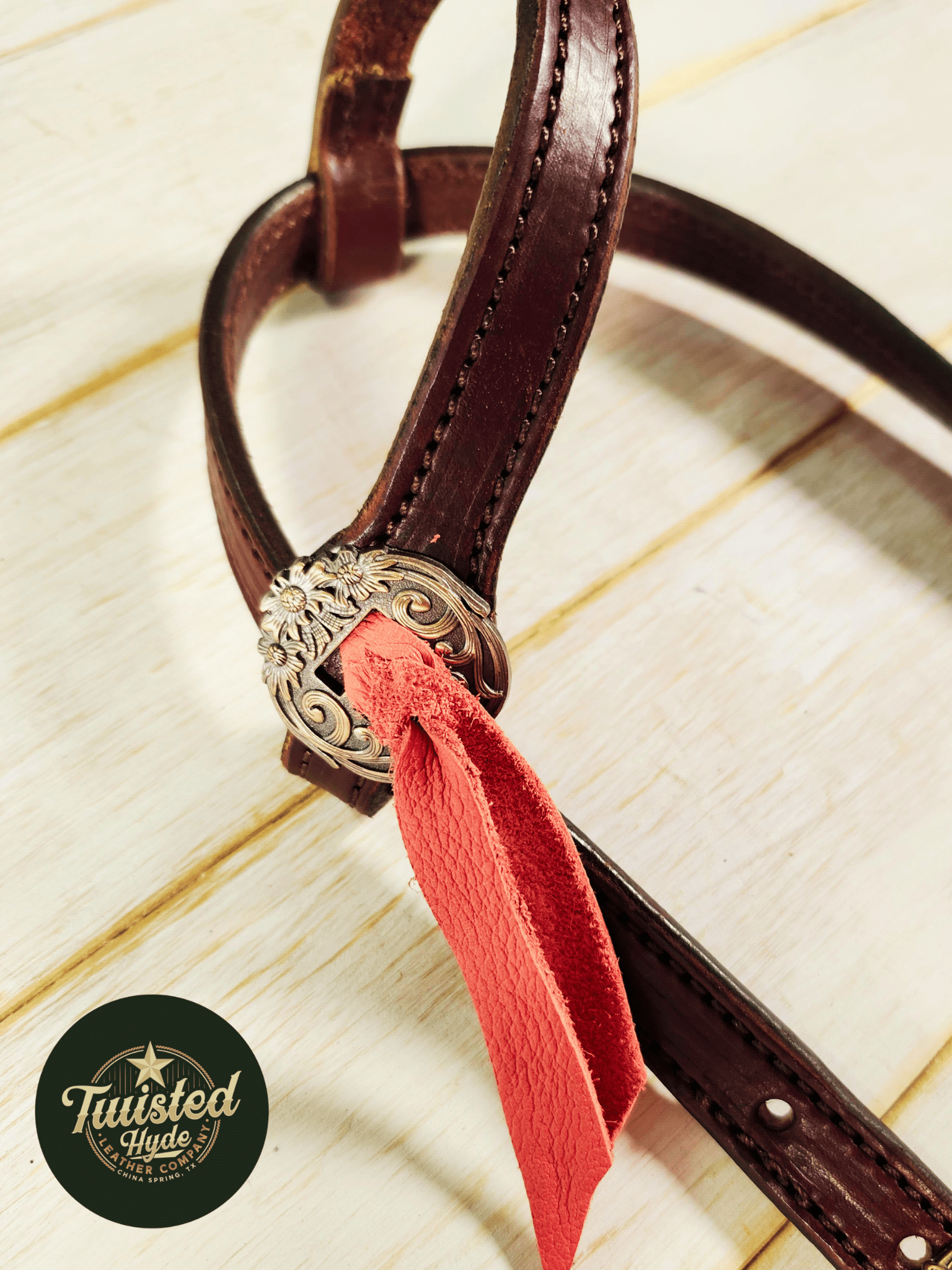 Single Ear Headstall - Twisted Hyde Leather Co.