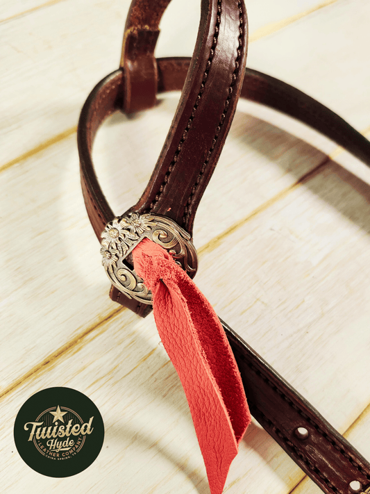Single Ear Headstall - Twisted Hyde Leather Co.