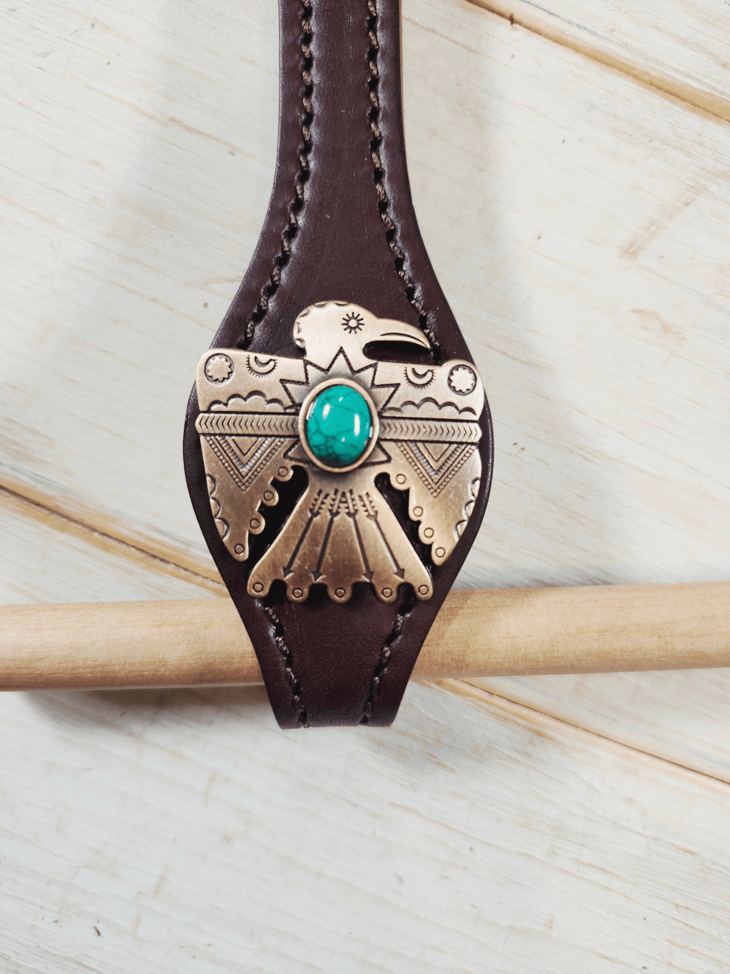 Single Ear Headstall - Twisted Hyde Leather Co.