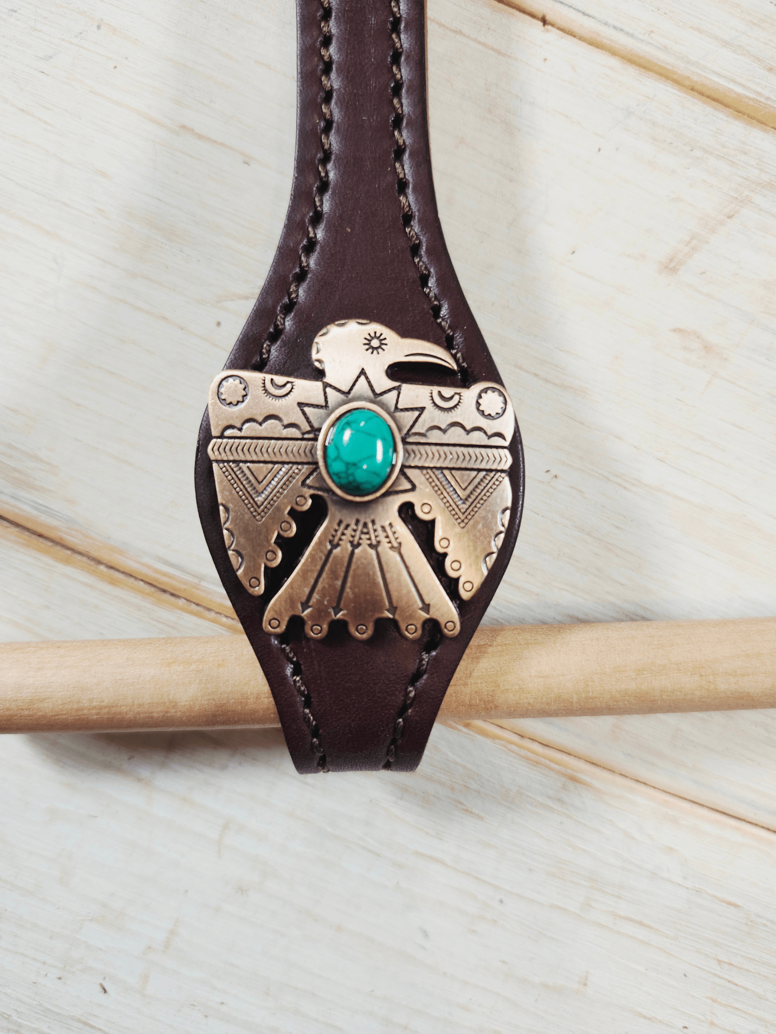 Single Ear Headstall - Twisted Hyde Leather Co.