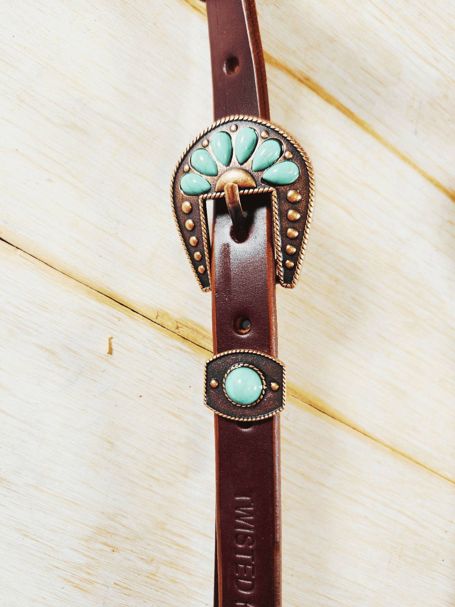 Single Ear Headstall - Twisted Hyde Leather Co.