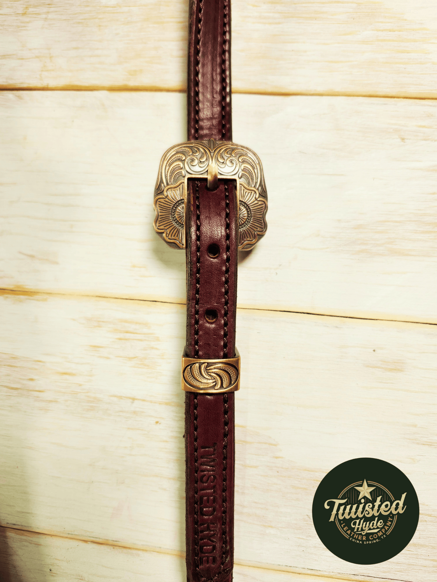 Single Ear Headstall - Twisted Hyde Leather Co.