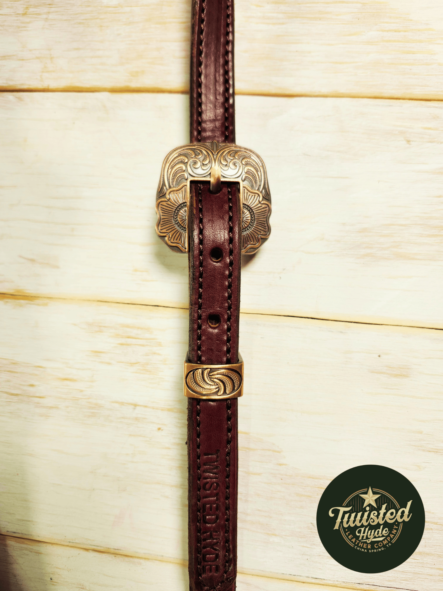 Single Ear Headstall - Twisted Hyde Leather Co.