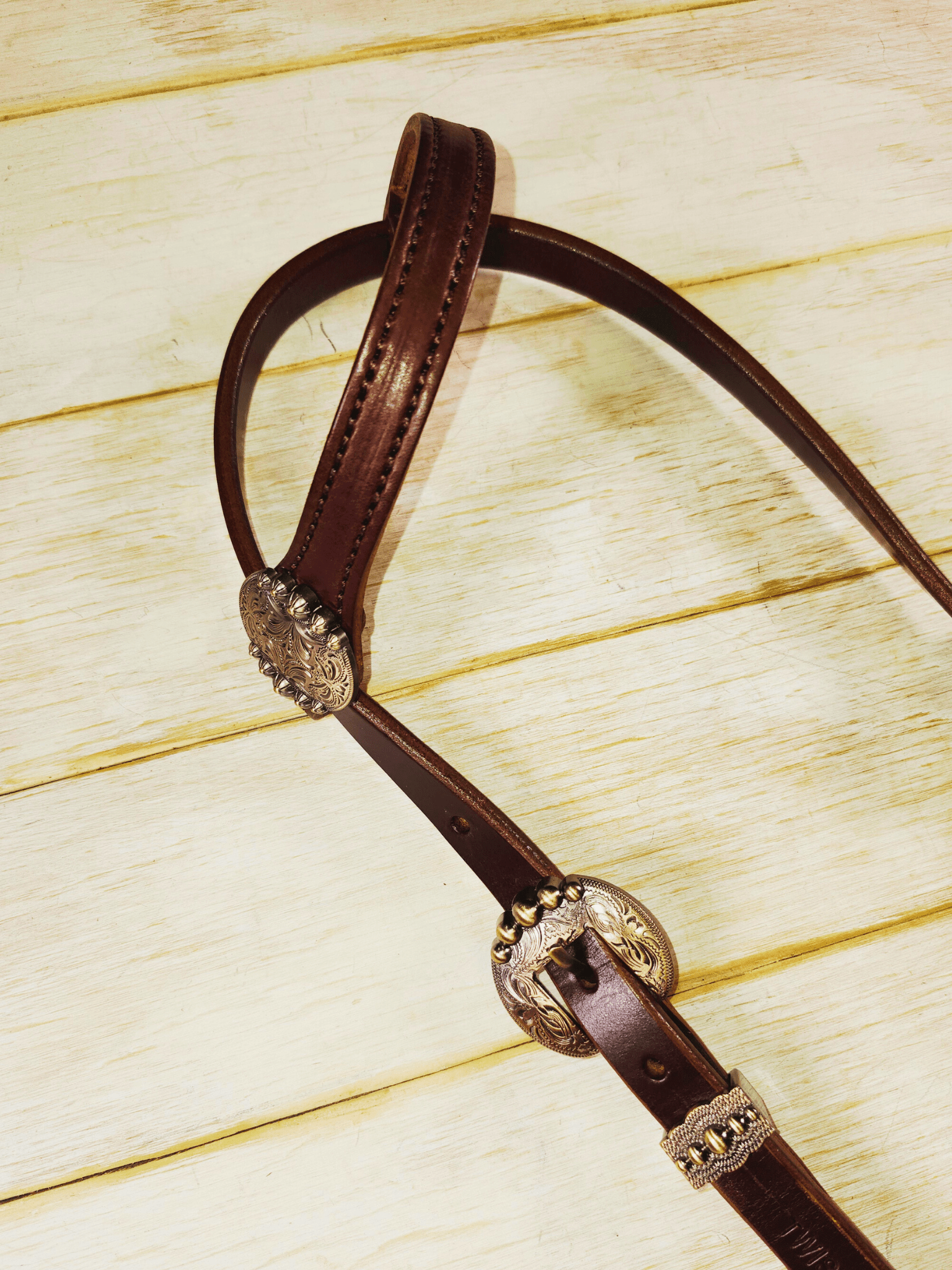 Single Ear Headstall - Twisted Hyde Leather Co.