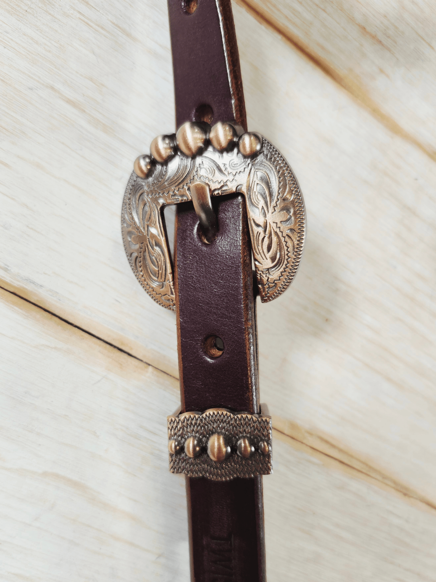 Single Ear Headstall - Twisted Hyde Leather Co.