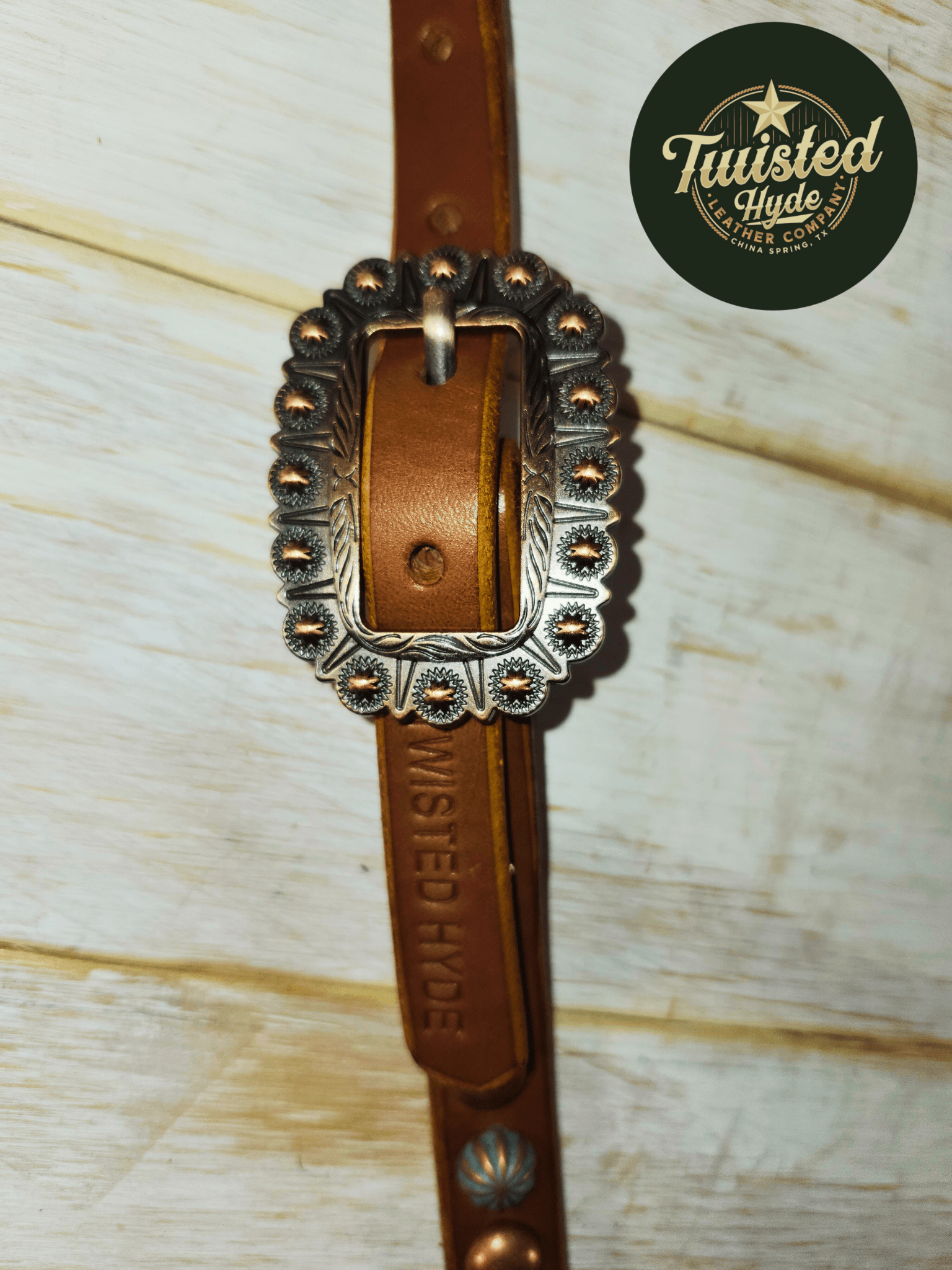 Single Ear Headstall - Twisted Hyde Leather Co.