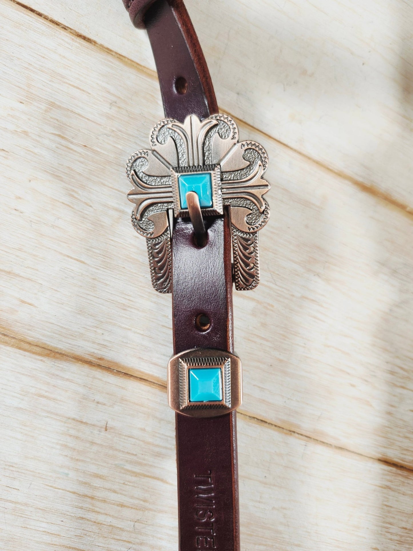 Single Ear Headstall - Twisted Hyde Leather Co.