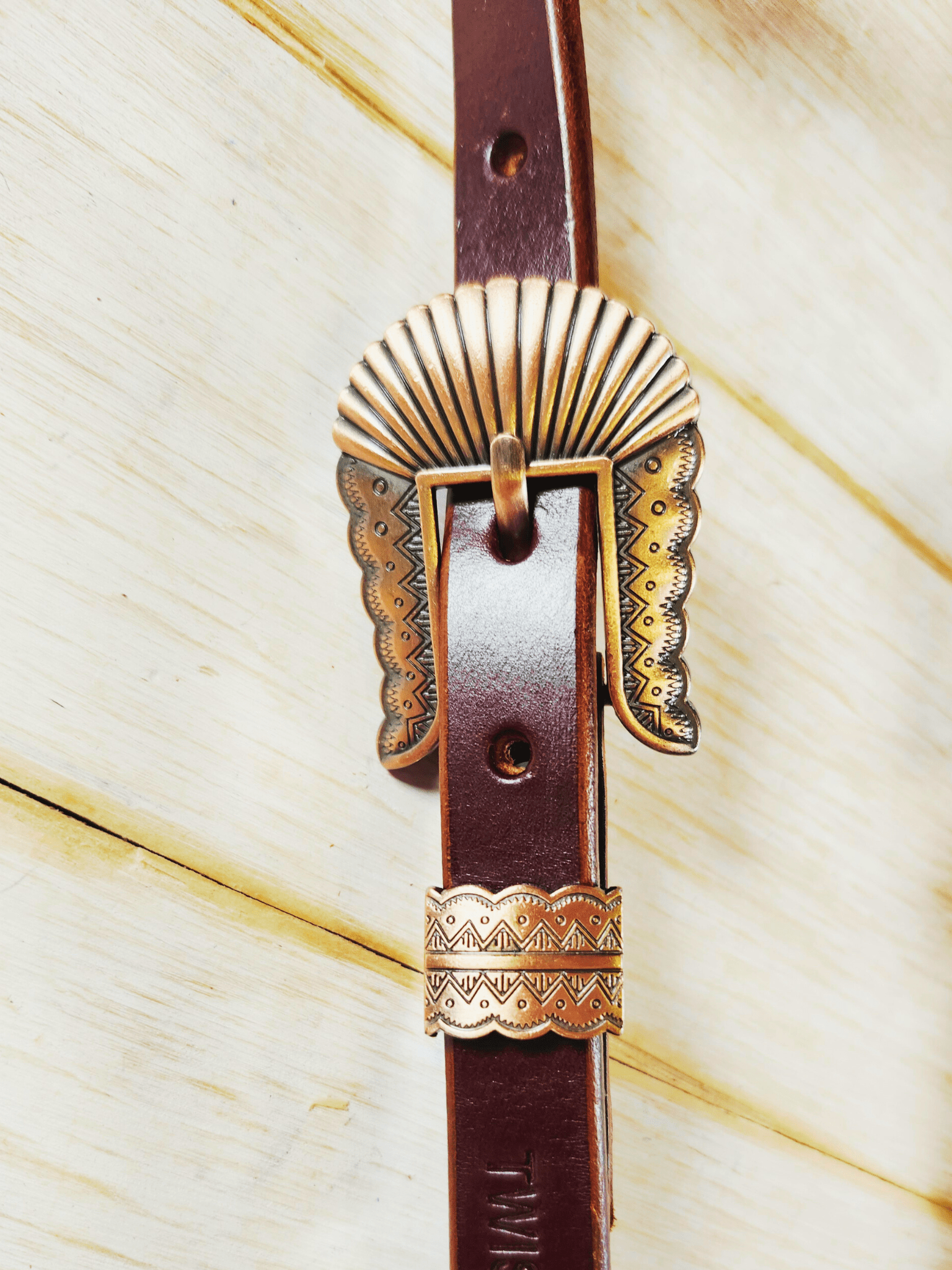 Single Ear Headstall - Twisted Hyde Leather Co.