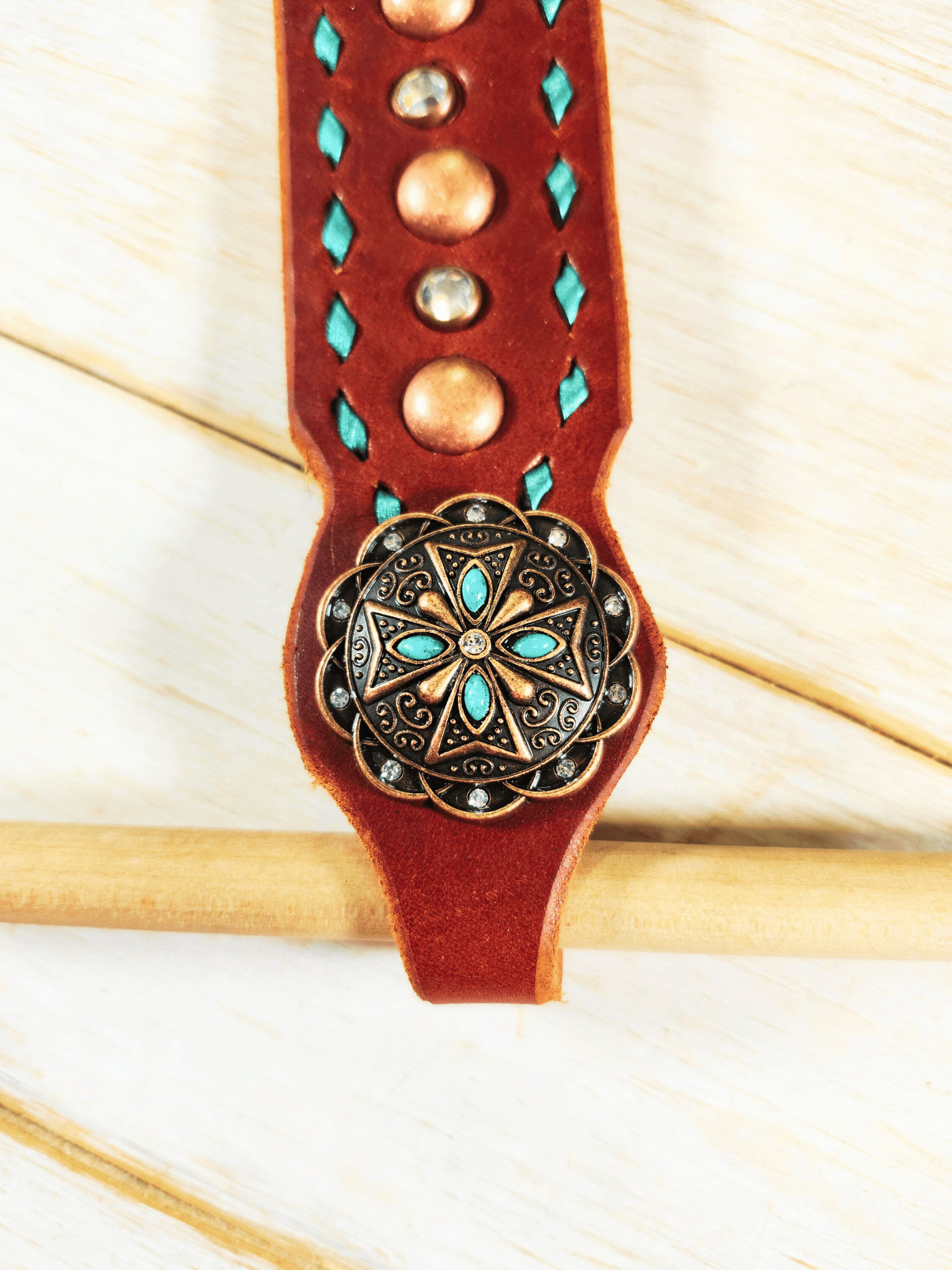 Single Ear Headstall - Twisted Hyde Leather Co.