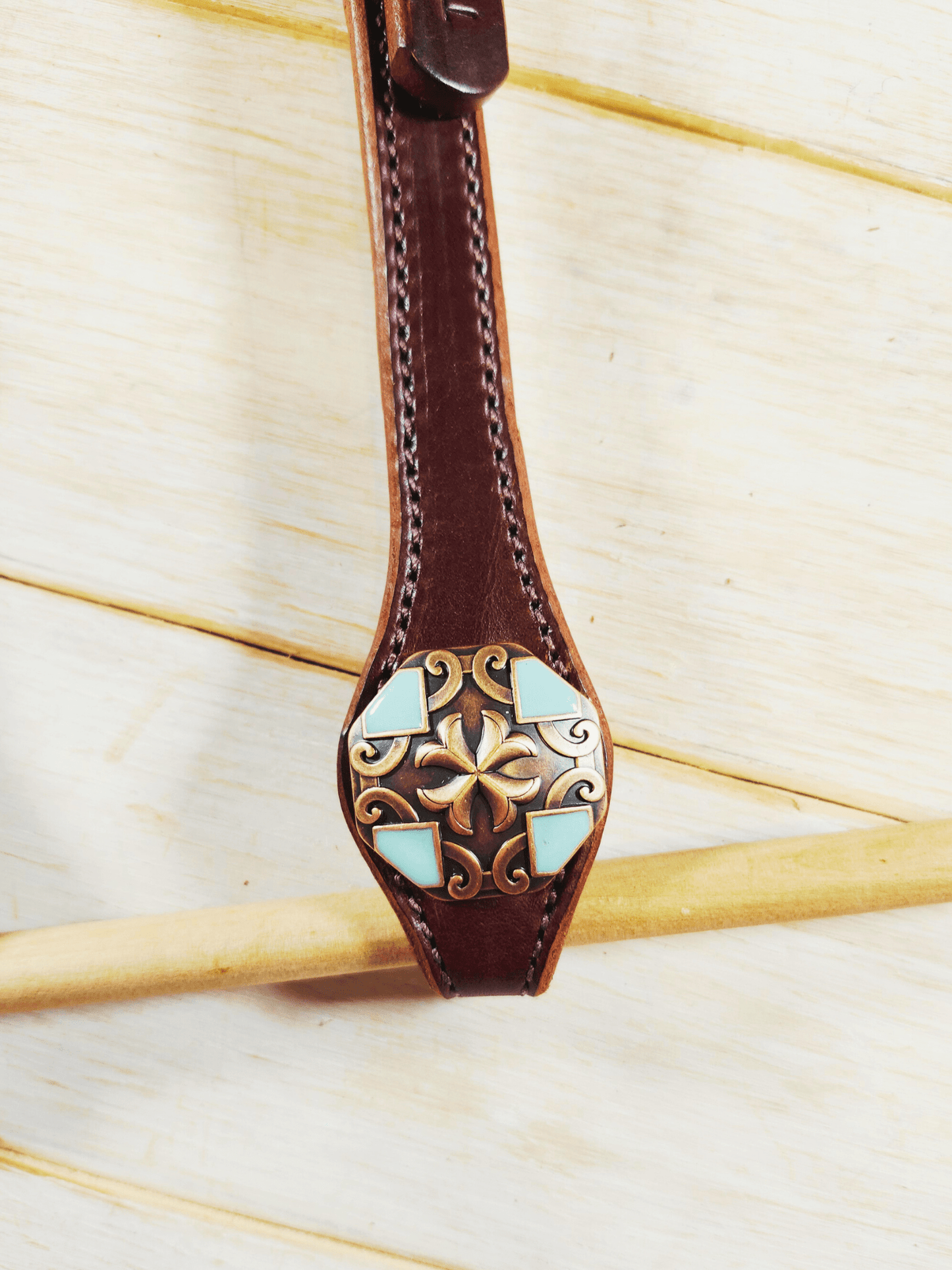 Single Ear Headstall - Twisted Hyde Leather Co.