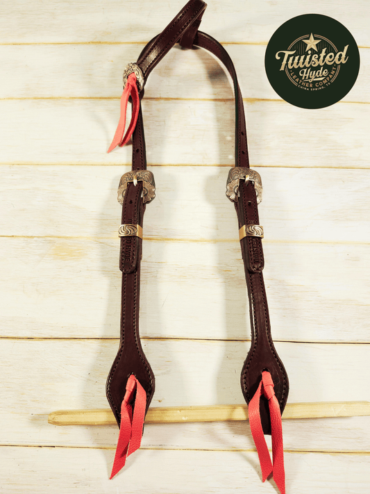 Single Ear Headstall - Twisted Hyde Leather Co.