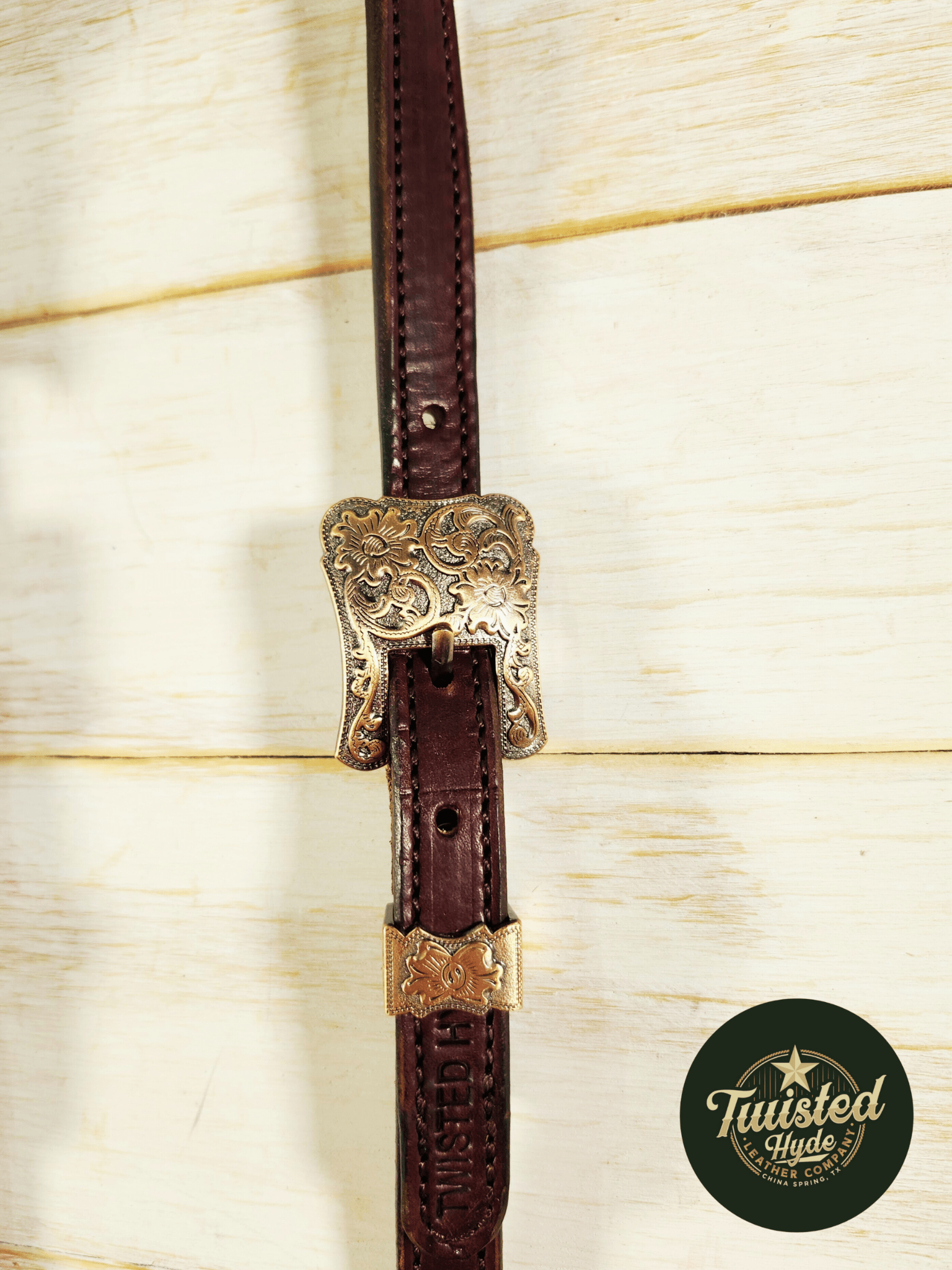 Single Ear Headstall - Twisted Hyde Leather Co.