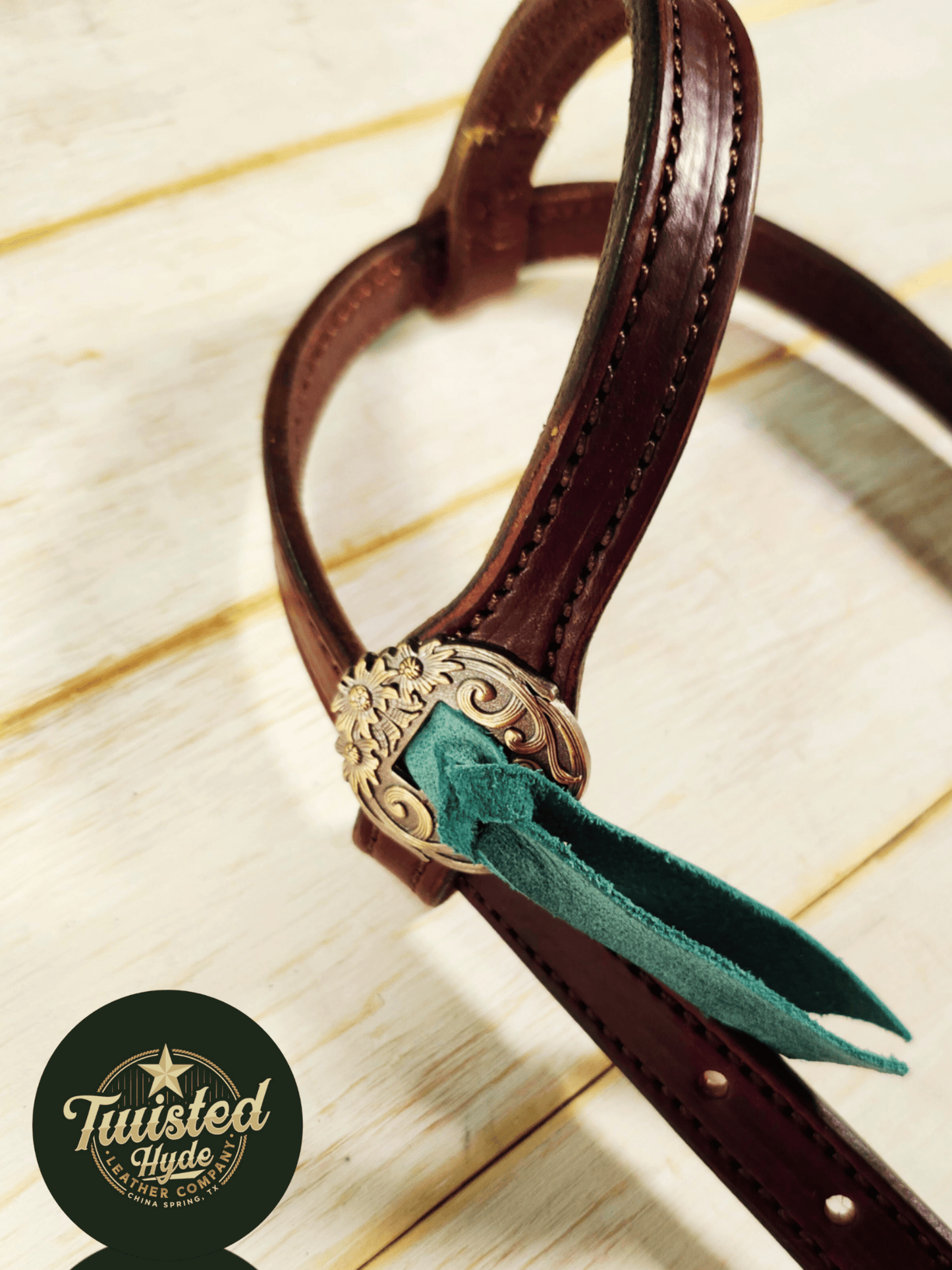 Single Ear Headstall - Twisted Hyde Leather Co.