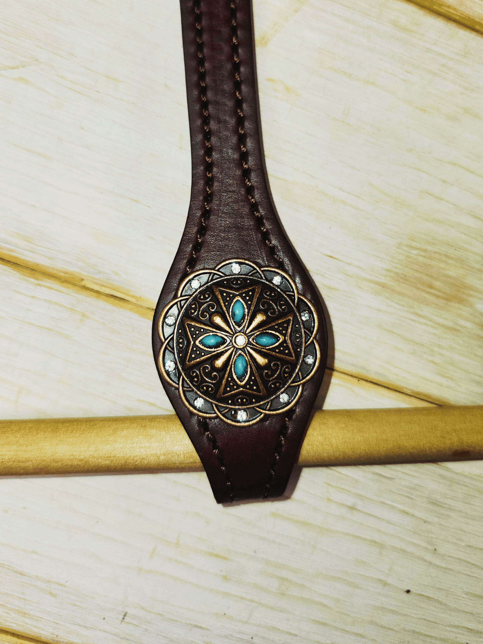 Single Ear Headstall - Twisted Hyde Leather Co.
