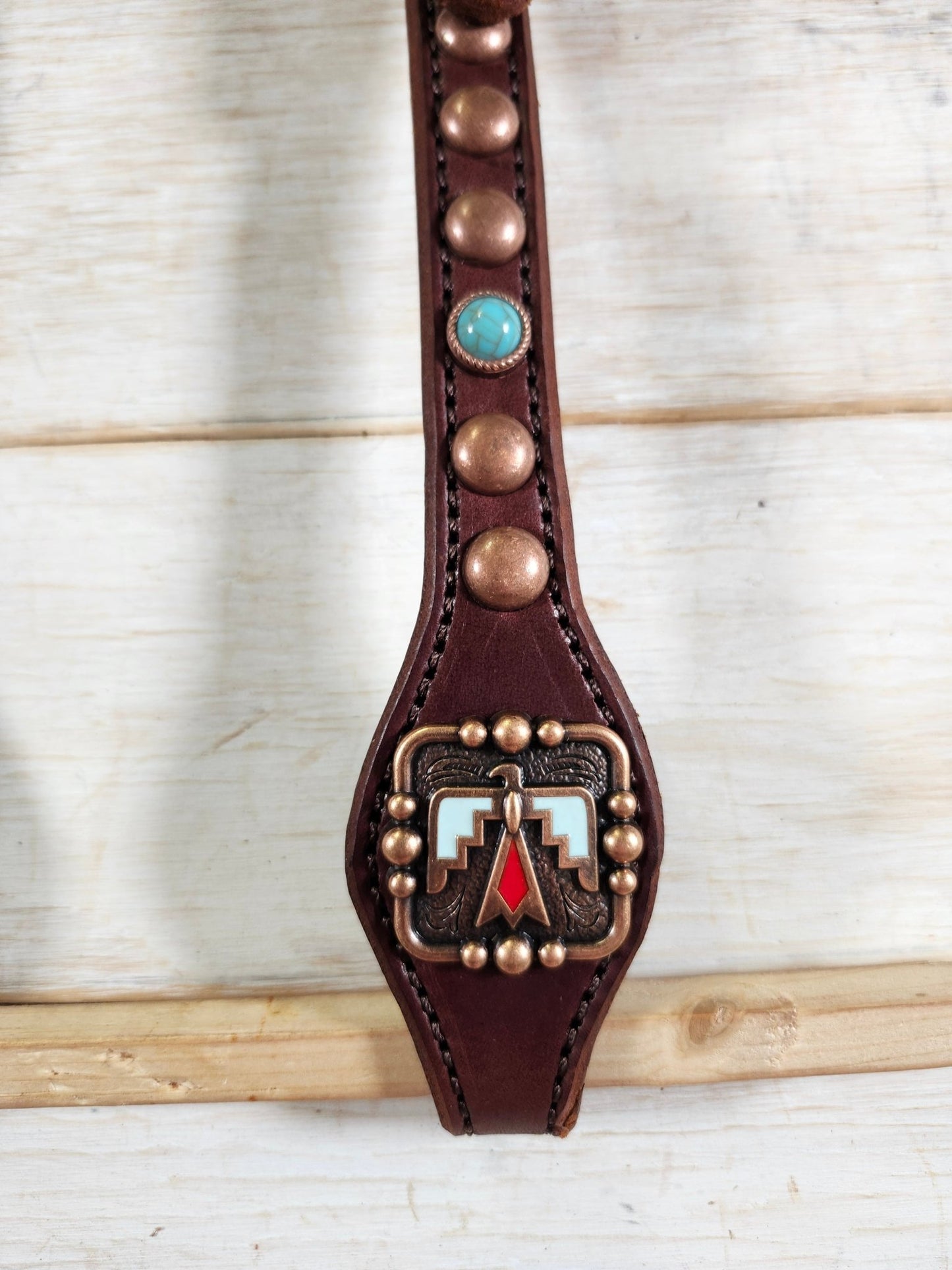 Single Ear Headstall - Twisted Hyde Leather Co.