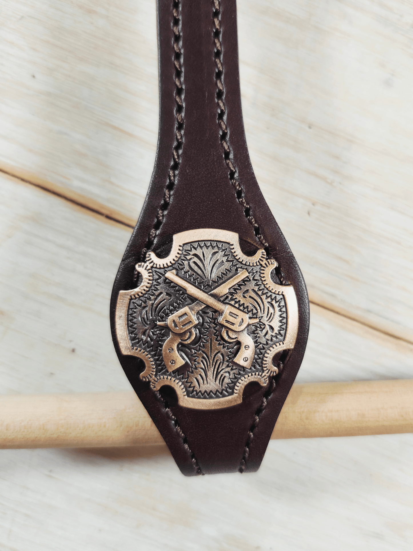 Single Ear Headstall - Twisted Hyde Leather Co.