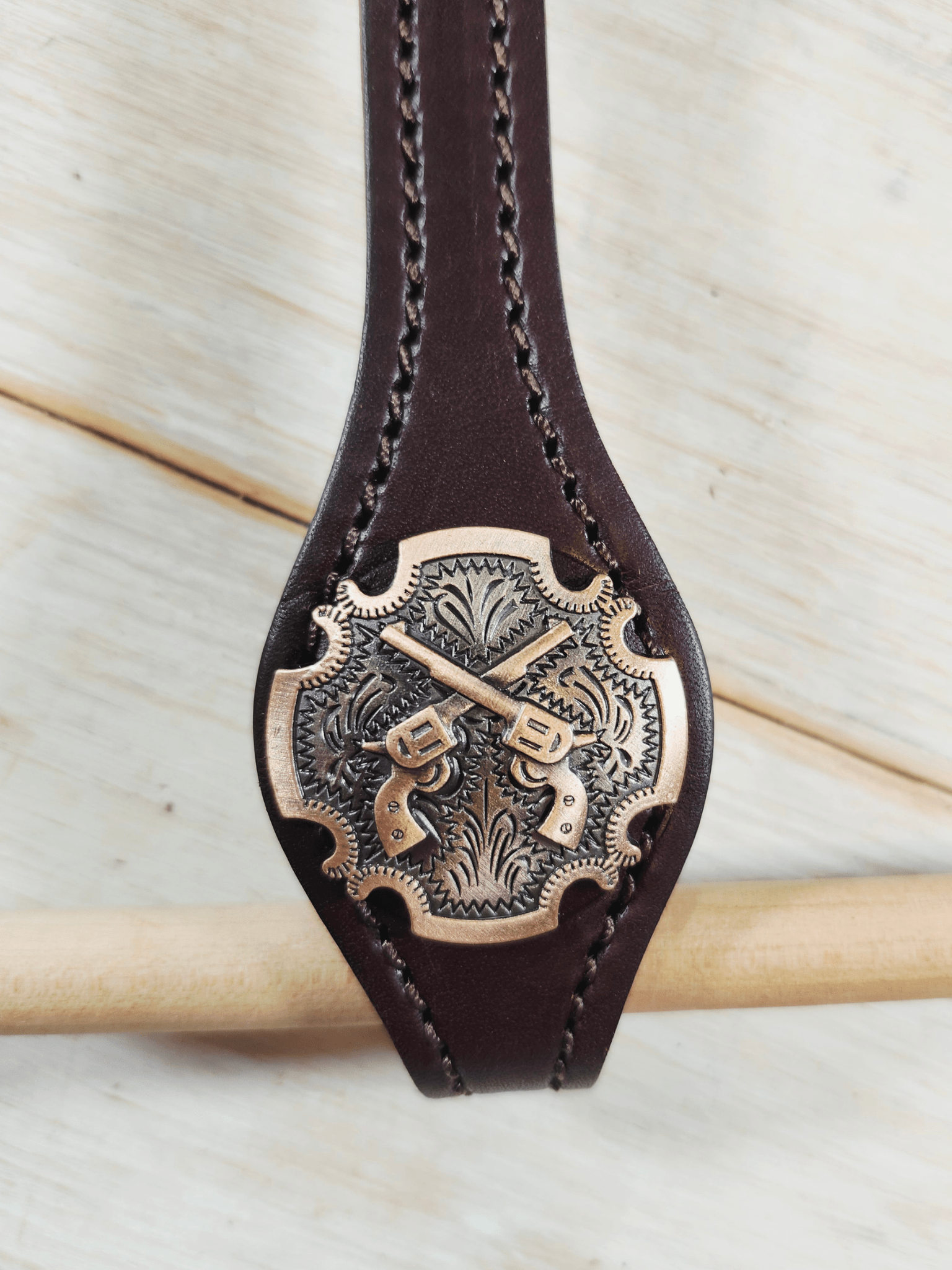 Single Ear Headstall - Twisted Hyde Leather Co.