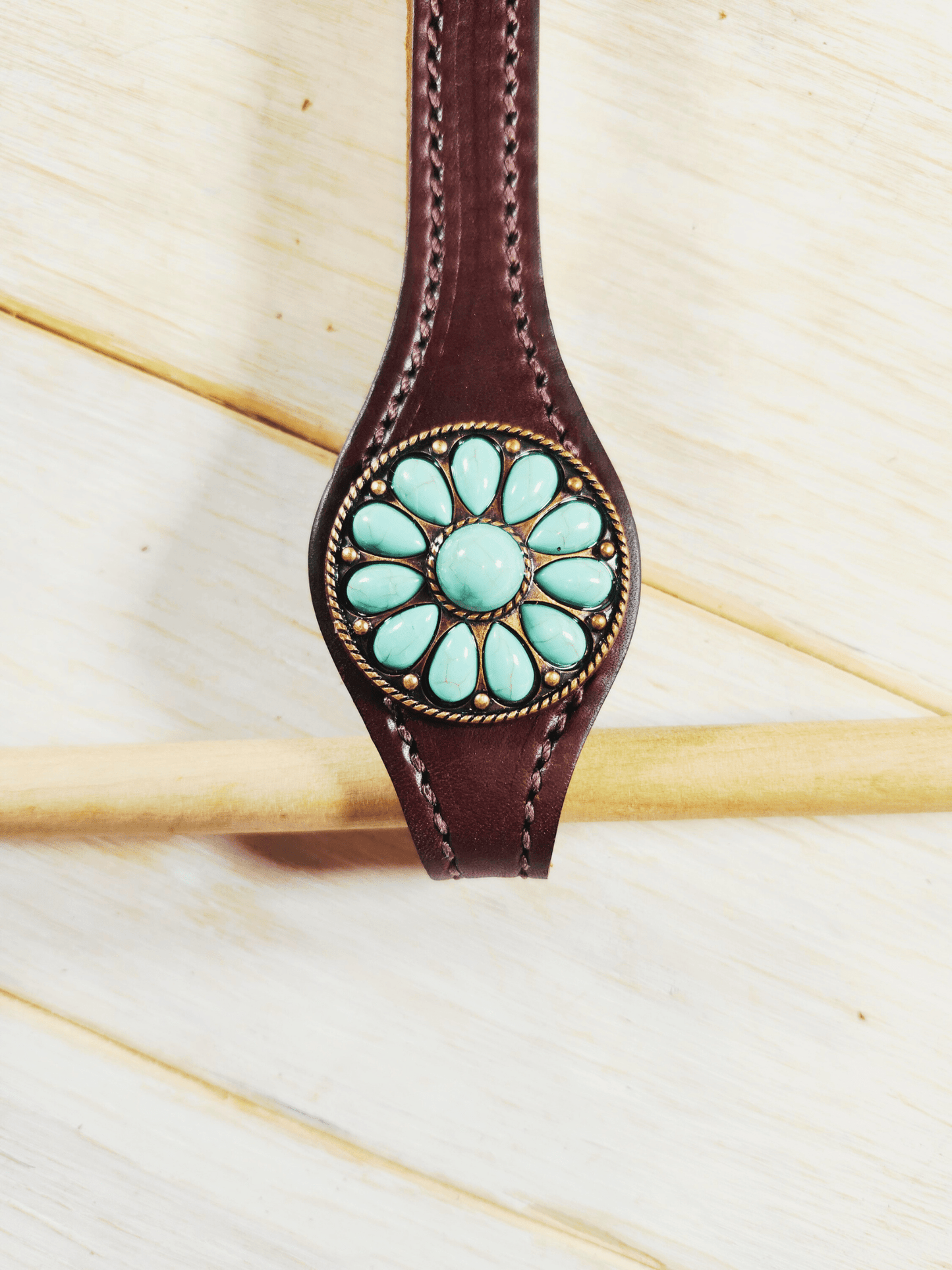 Single Ear Headstall - Twisted Hyde Leather Co.