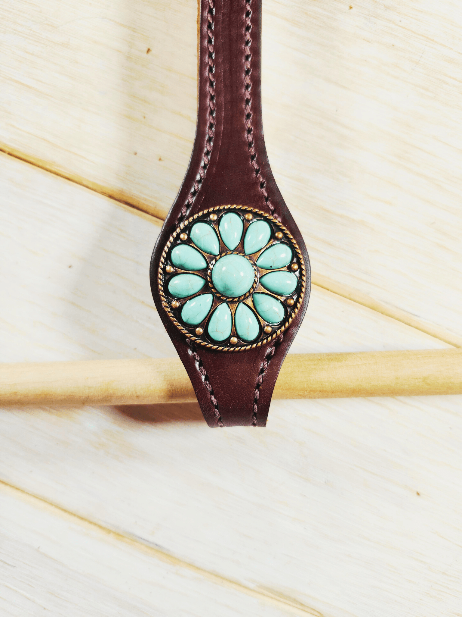 Single Ear Headstall - Twisted Hyde Leather Co.