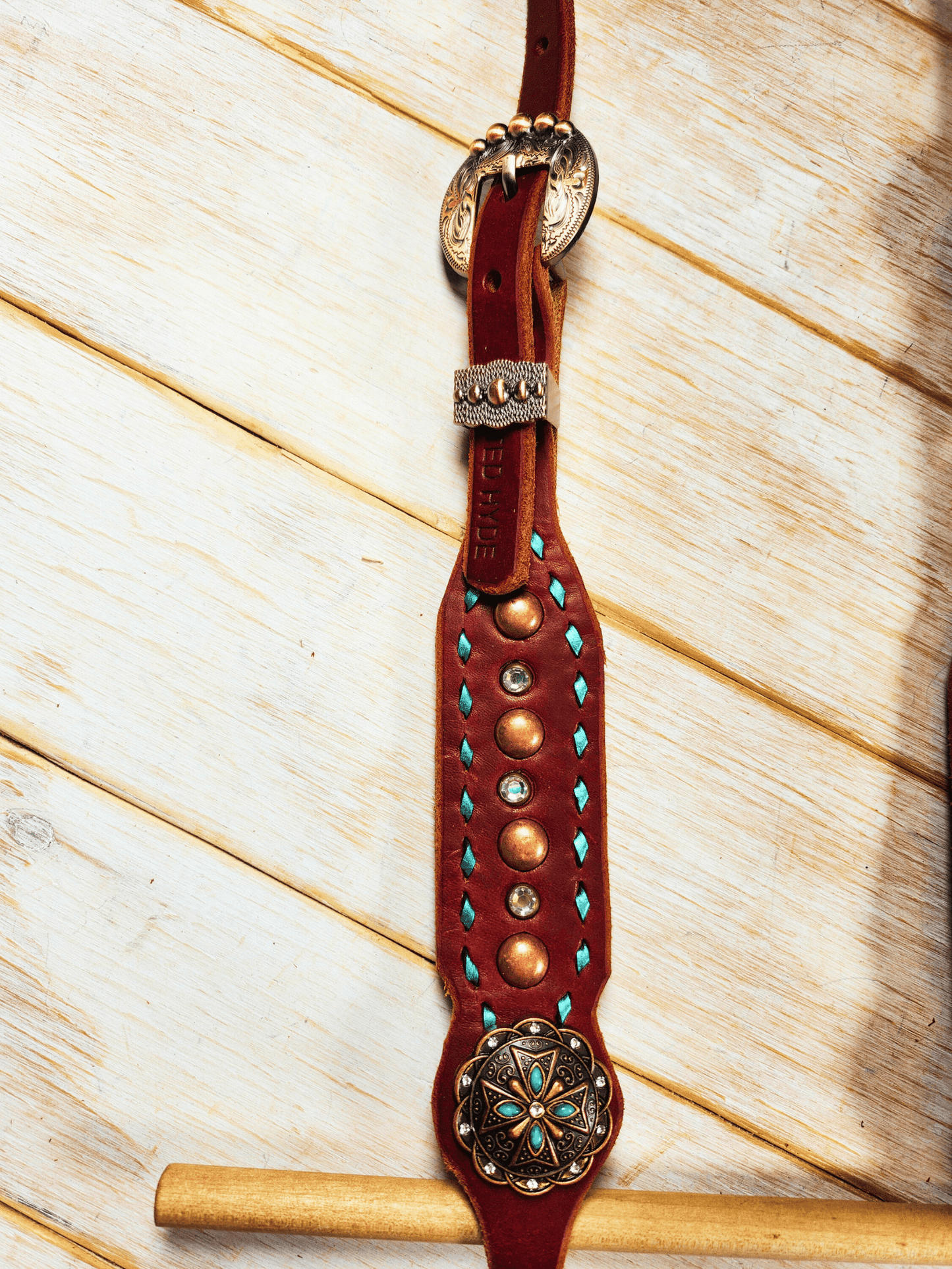 Single Ear Headstall - Twisted Hyde Leather Co.