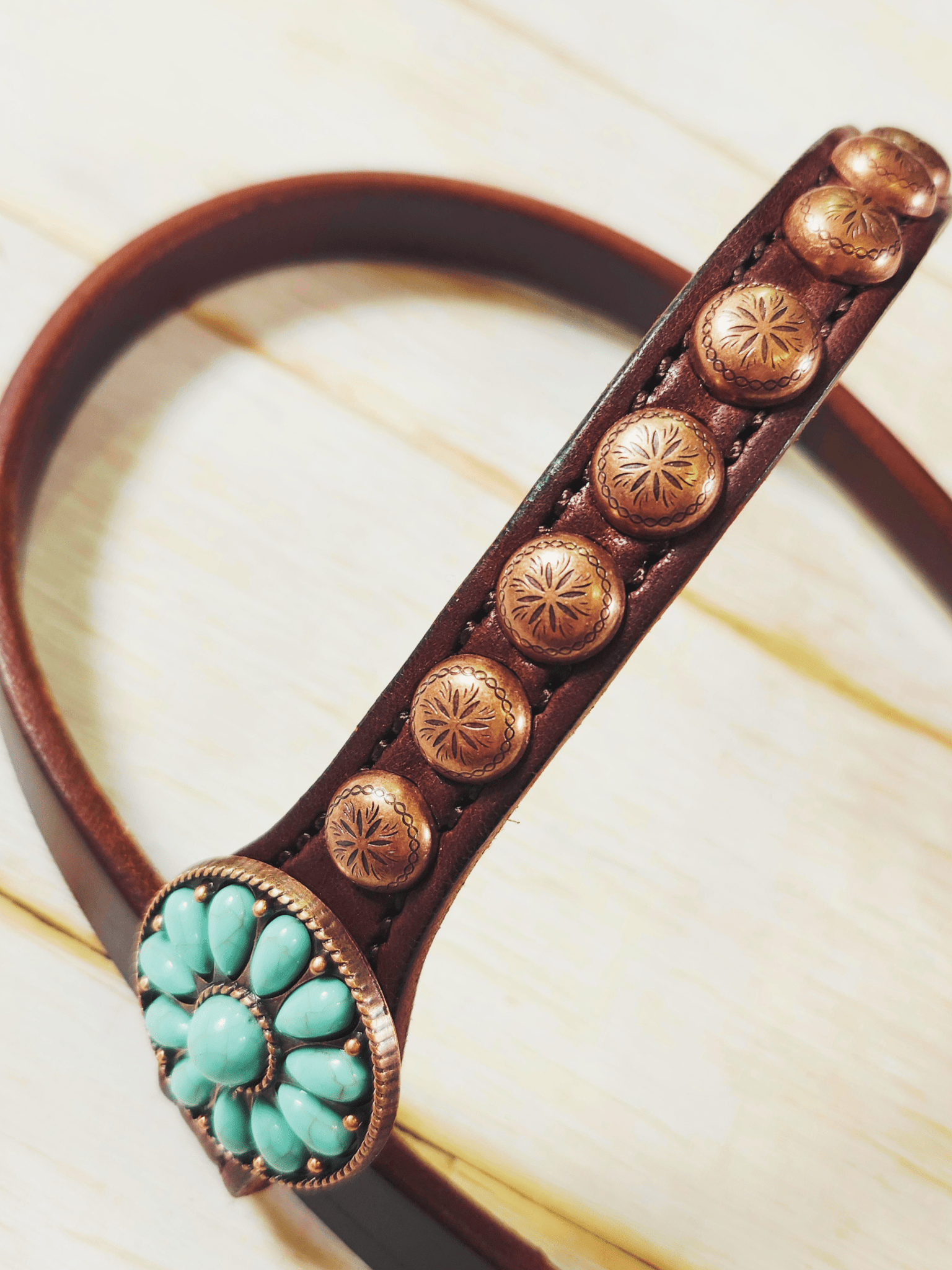 Single Ear Headstall - Twisted Hyde Leather Co.