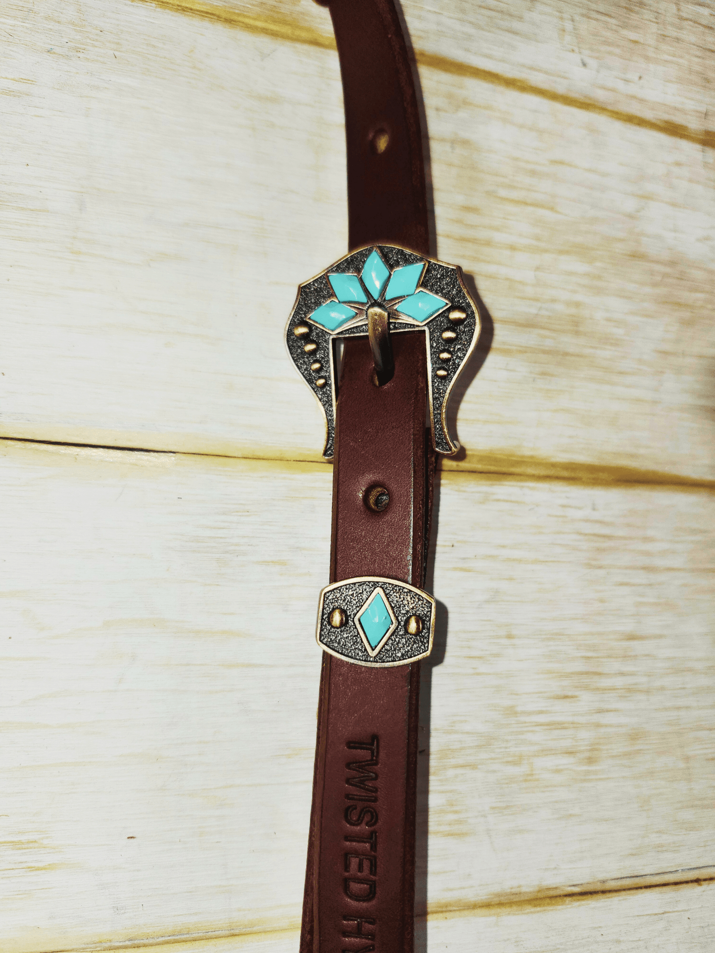 Single Ear Headstall - Twisted Hyde Leather Co.
