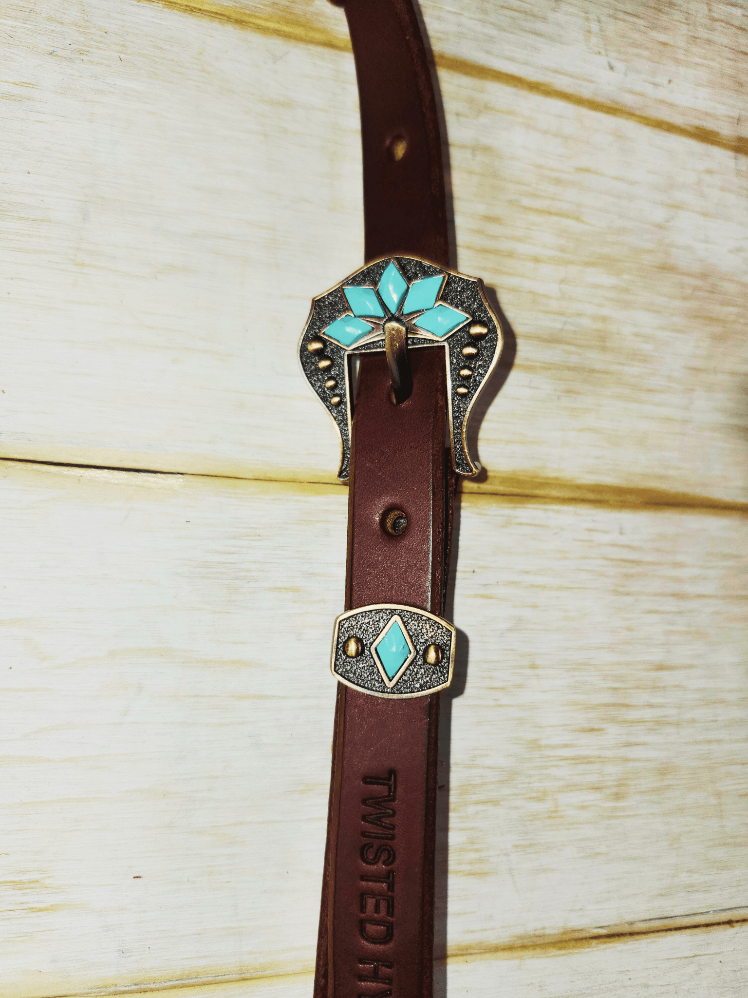 Single Ear Headstall - Twisted Hyde Leather Co.