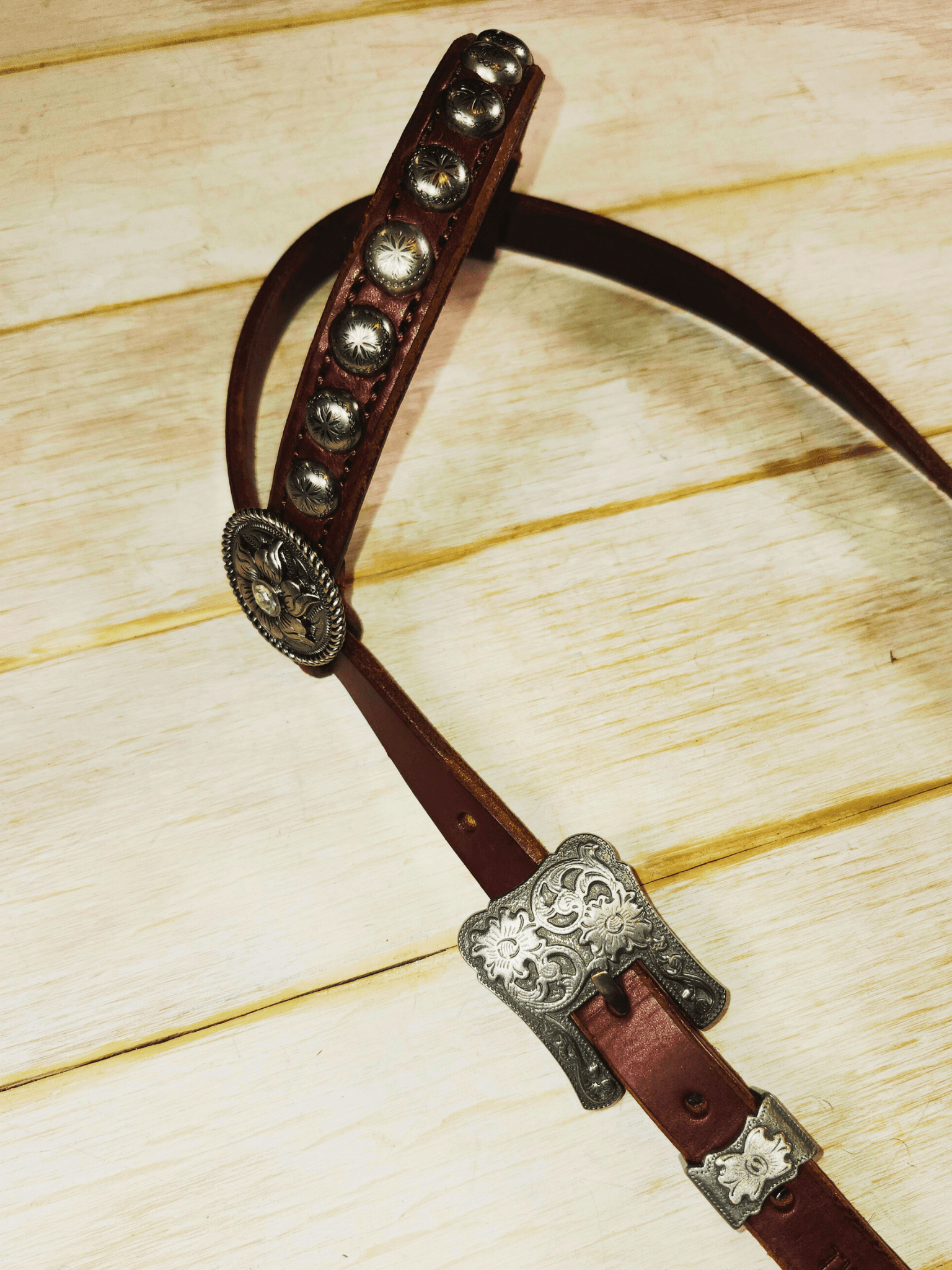 Single Ear Headstall - Twisted Hyde Leather Co.