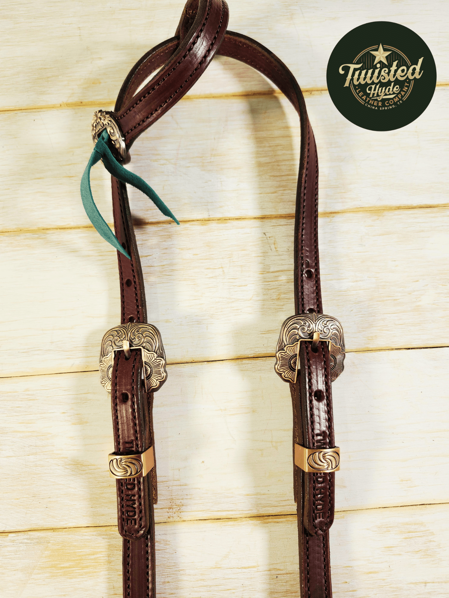 Single Ear Headstall - Twisted Hyde Leather Co.