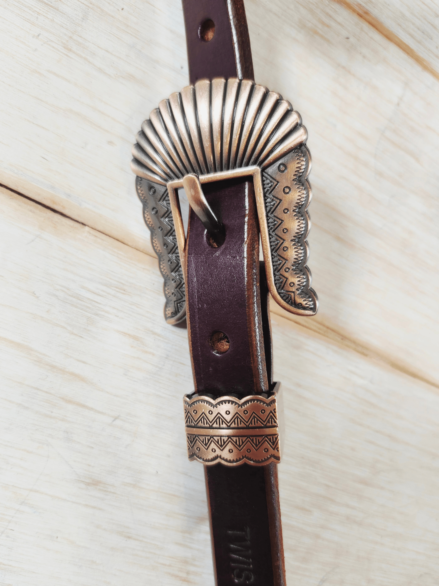 Single Ear Headstall - Twisted Hyde Leather Co.